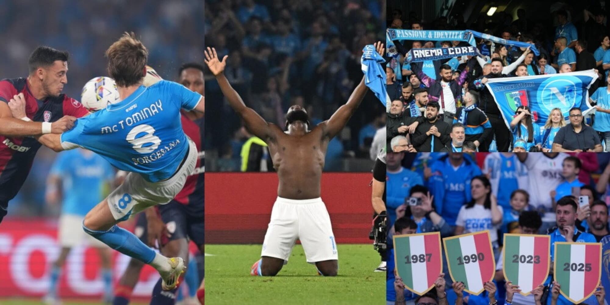 Napoli campione d'Italia per la quarta volta: i momenti migliori della stagione 24/25