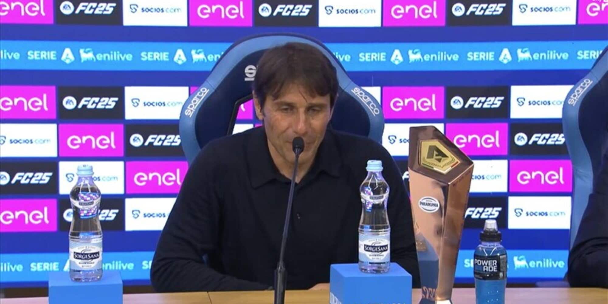 Retroscena Conte, la frase alla squadra dopo il pari con l'Inter: "Se vogliamo..."
