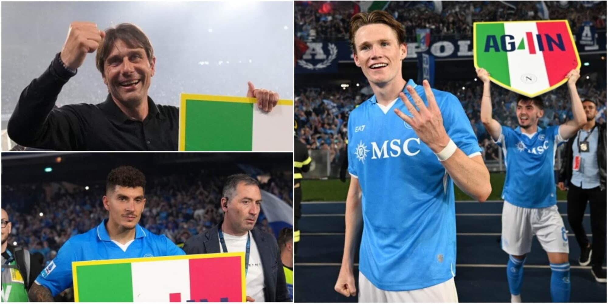 Il pagellone del Napoli, i voti alla stagione da sogno: Conte e McTominay da 10
