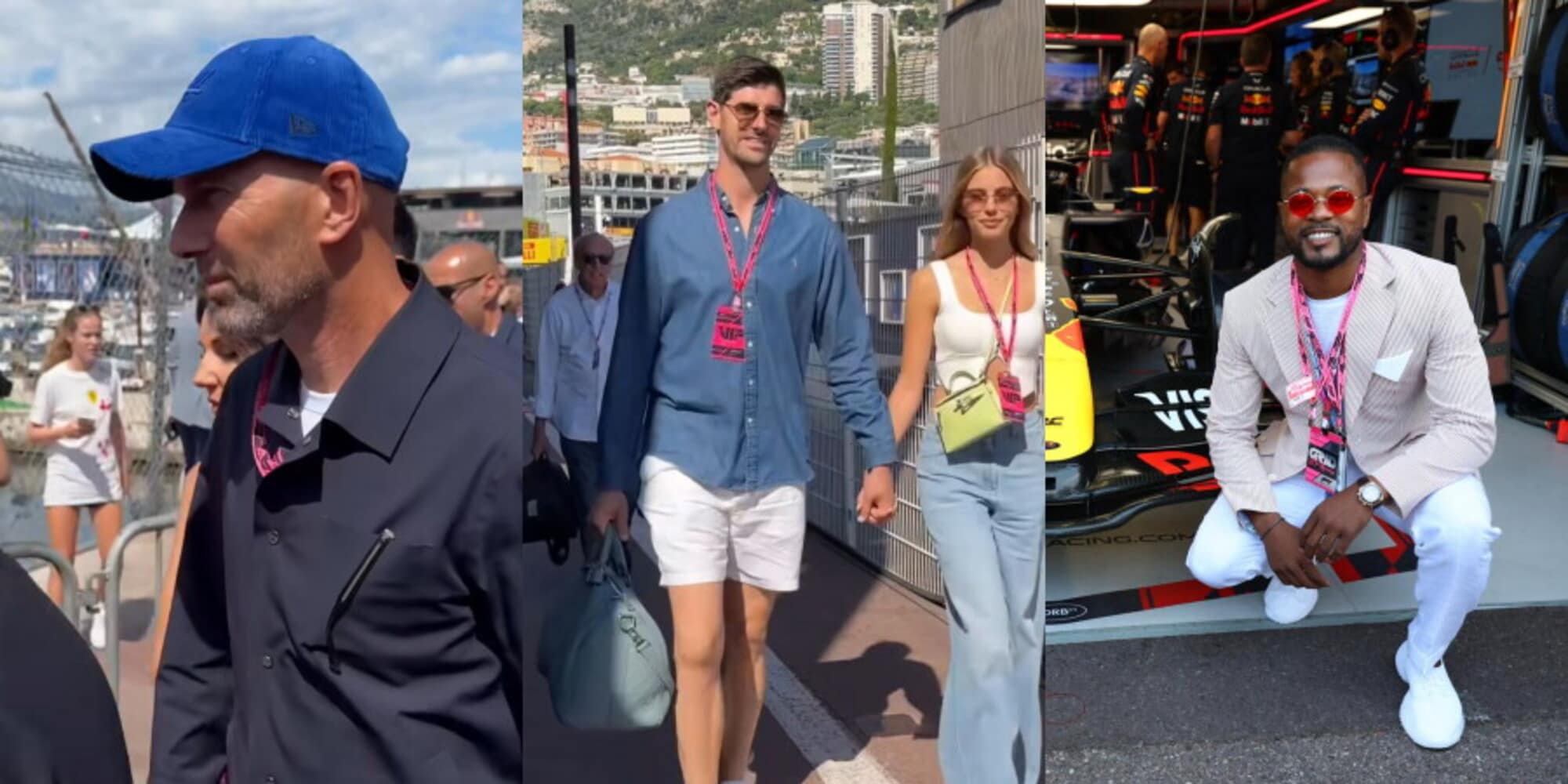 Da Zidane a Courtois: quanti vip a Monaco per il Gran Premio