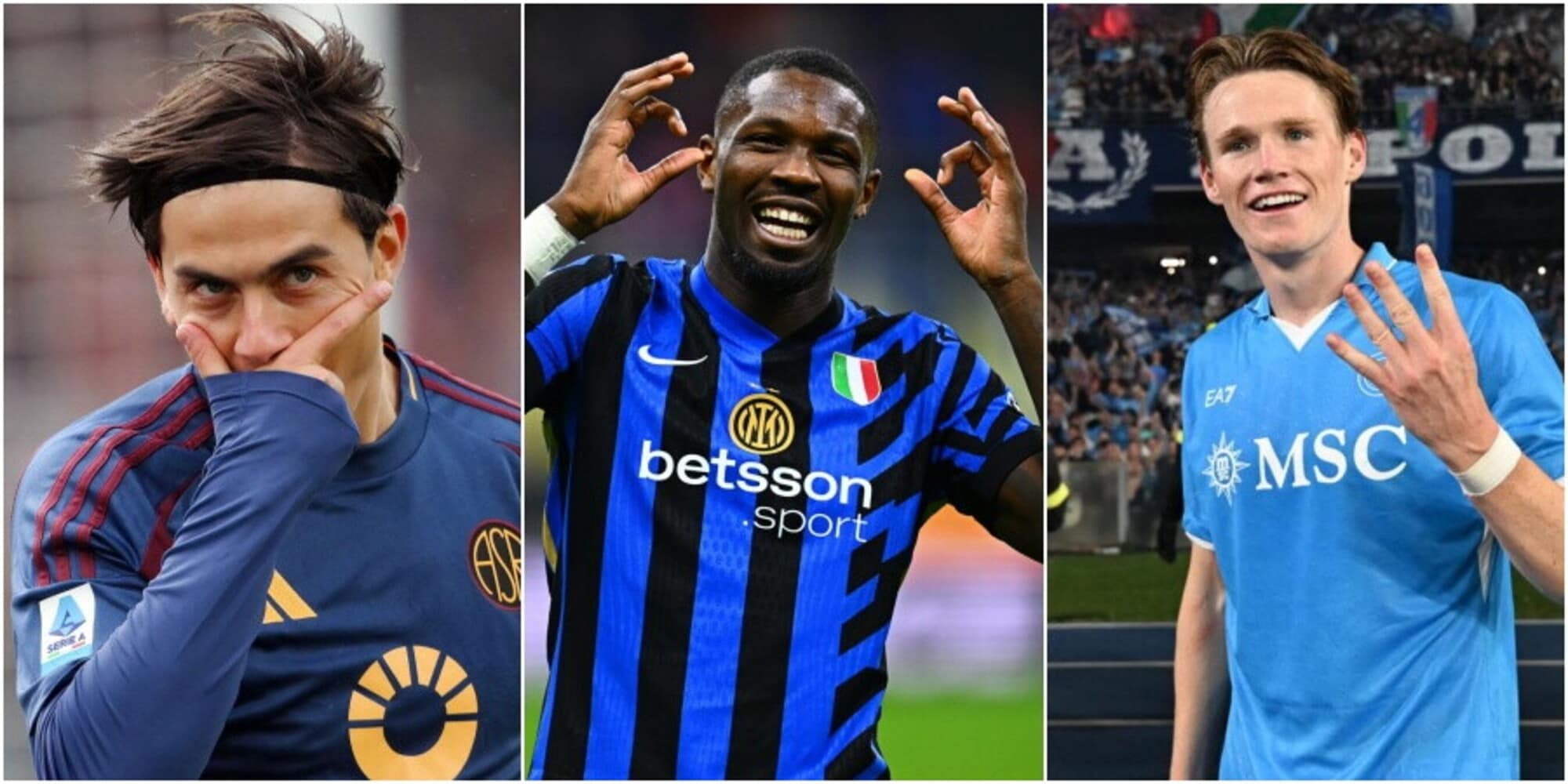 Dybala batte Thuram e McTominay: c'è la Roma in vetta alla Top 10 delle migliori prestazioni individuali della Serie A