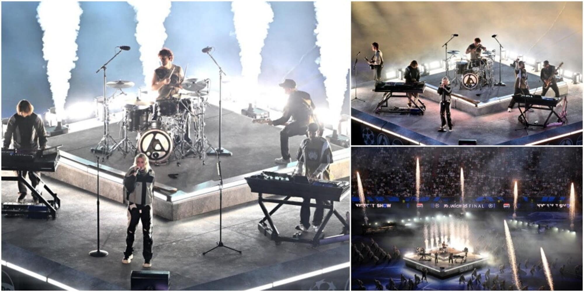 Linkin Park, che show prima della finale Champions tra Psg e Inter!