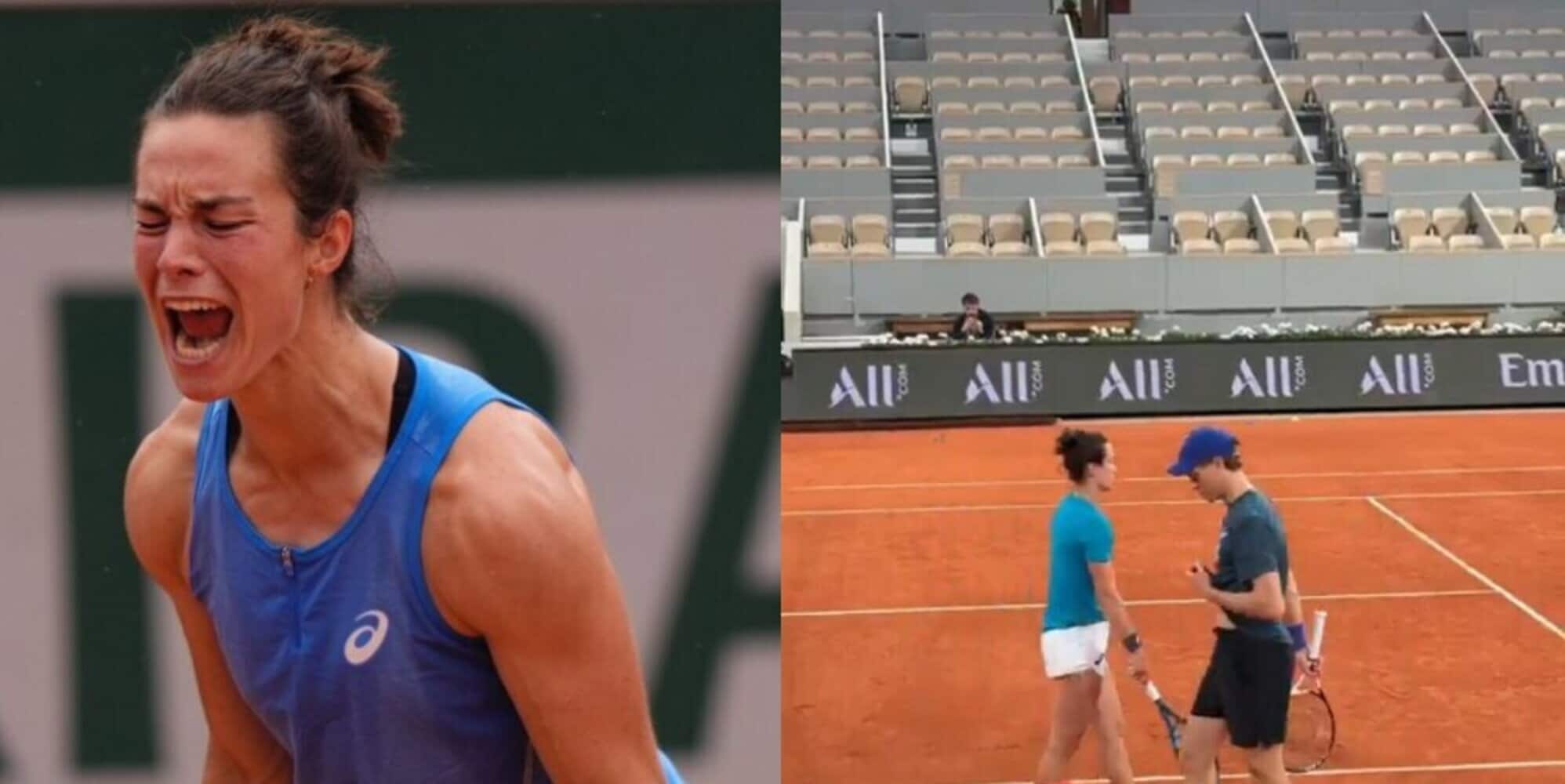 Incredibile a Parigi: Sinner "allena" la numero 361 del mondo e lei batte Andreeva