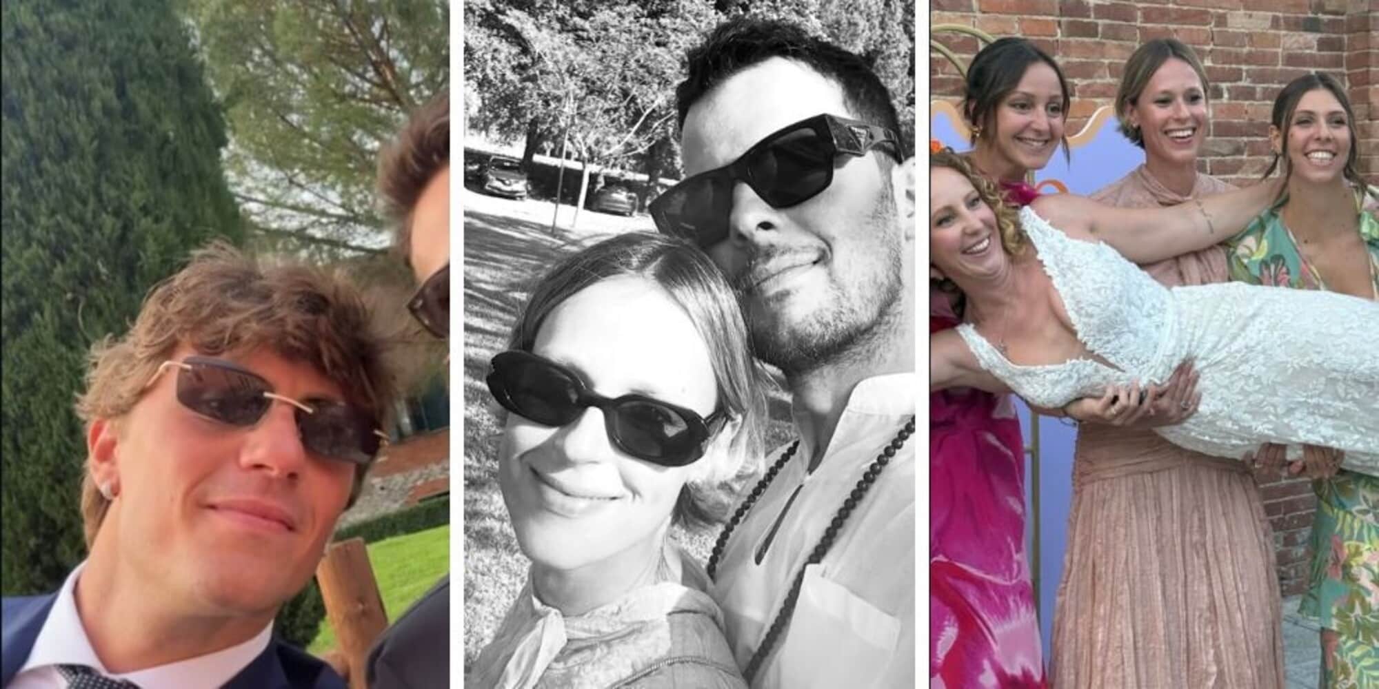 Federica Pellegrini e Martinenghi al matrimonio degli ex compagni: ecco tutti gli invitati