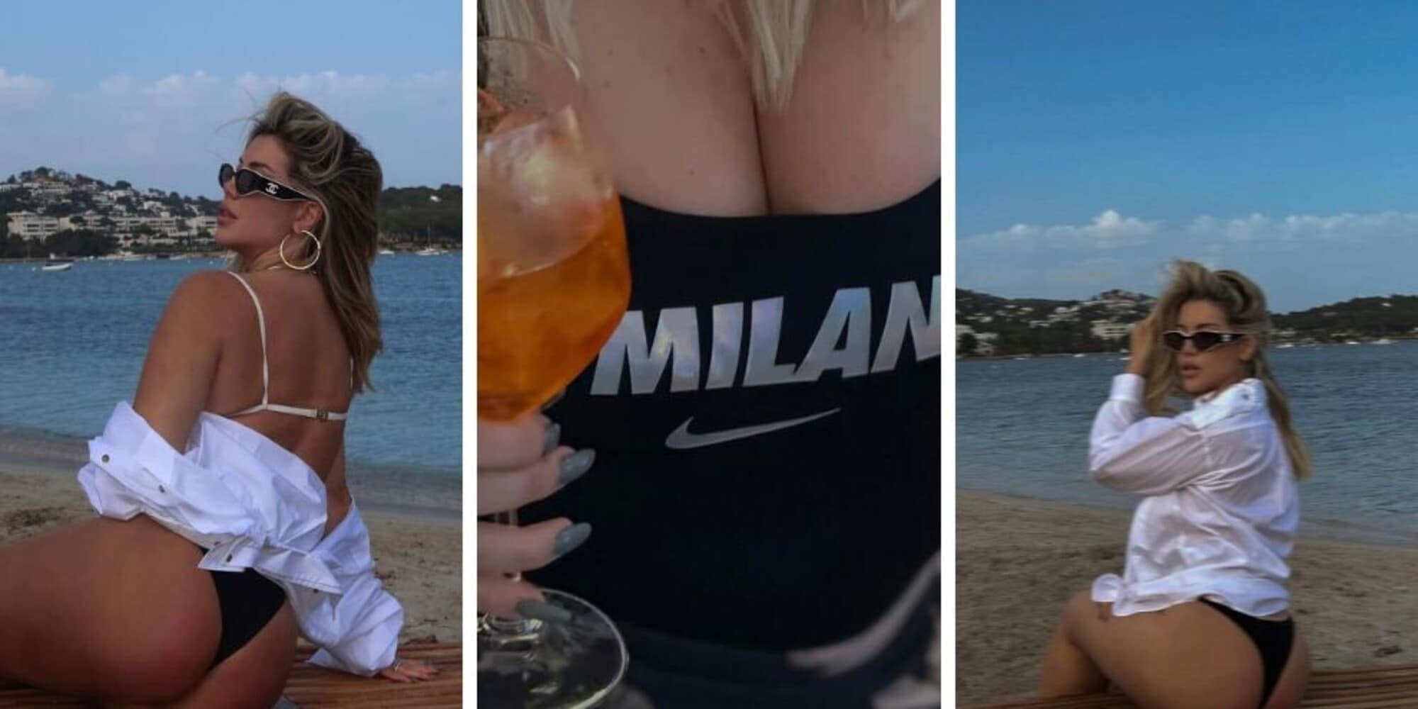 Wanda Nara, il saluto all'Italia è più sexy che mai. E i fan impazziscono