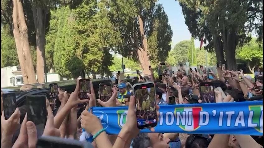 Napoli, entusiasmo pazzesco per De Bruyne