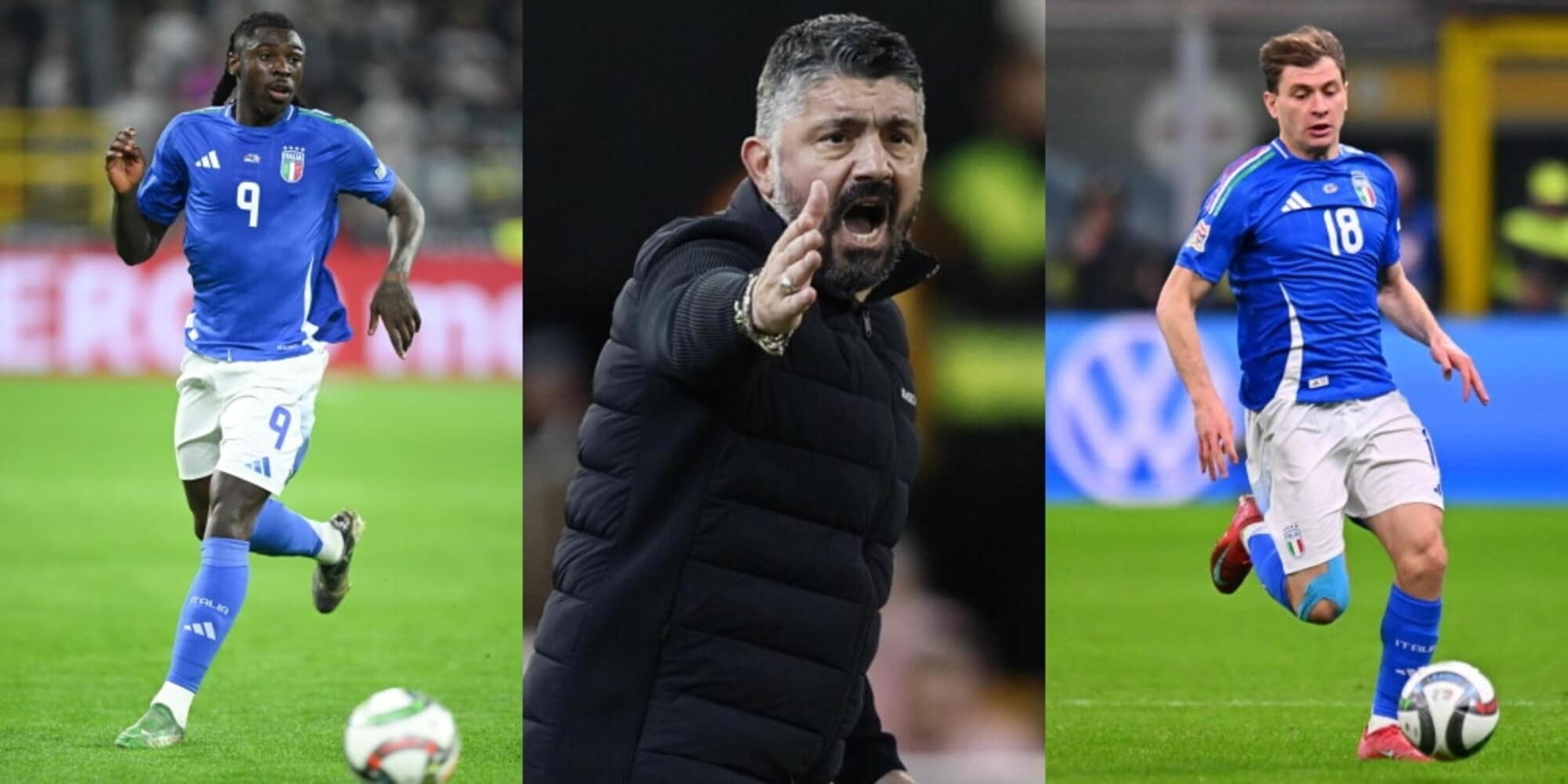 Italia, le due probabili formazioni di Gattuso: come potrebbero giocare gli azzurri