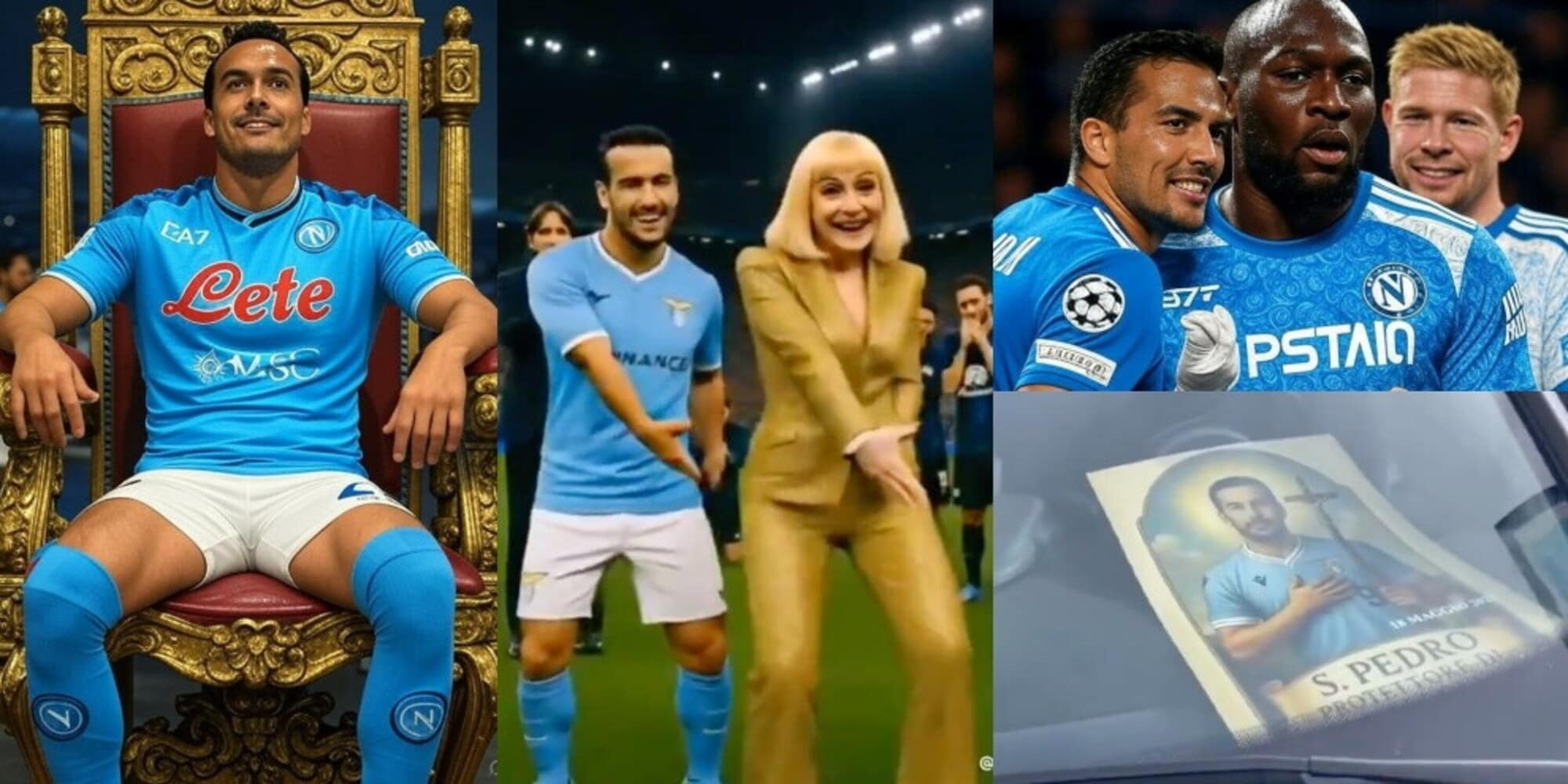 Pedro firma il rinnovo con la Lazio... e i tifosi del Napoli si scatenano con le ironie social
