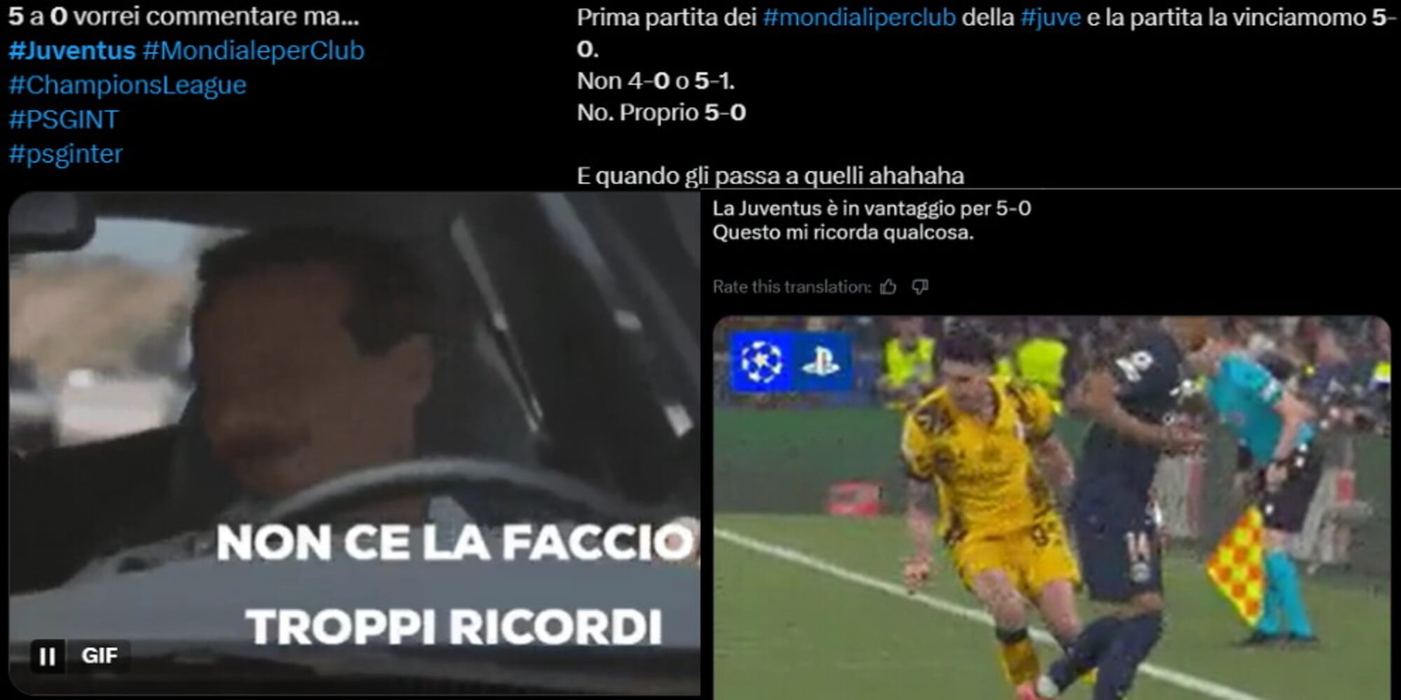 "L'Al Ain come l'Inter", "5-0, mi ricorda qualcosa": le ironie social dopo la vittoria della Juve