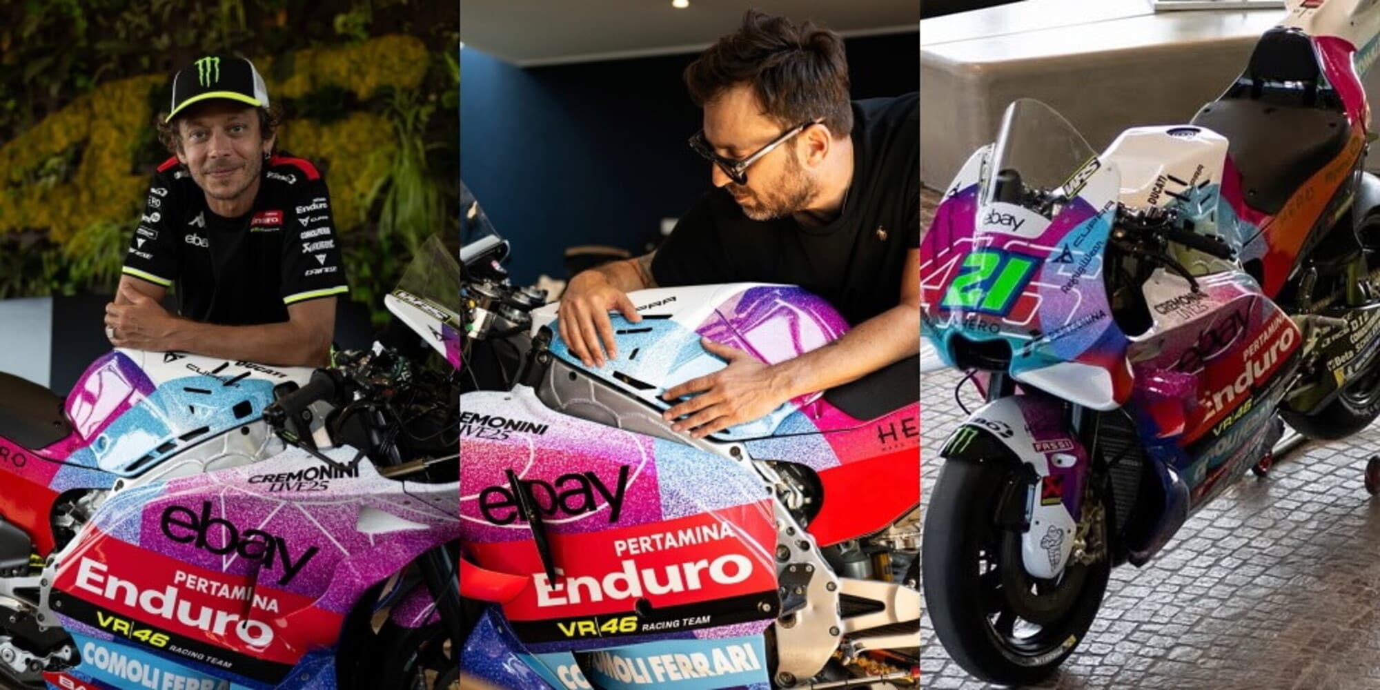 Cremonini ispira la MotoGP: ecco la nuova livrea della VR46 per il Mugello