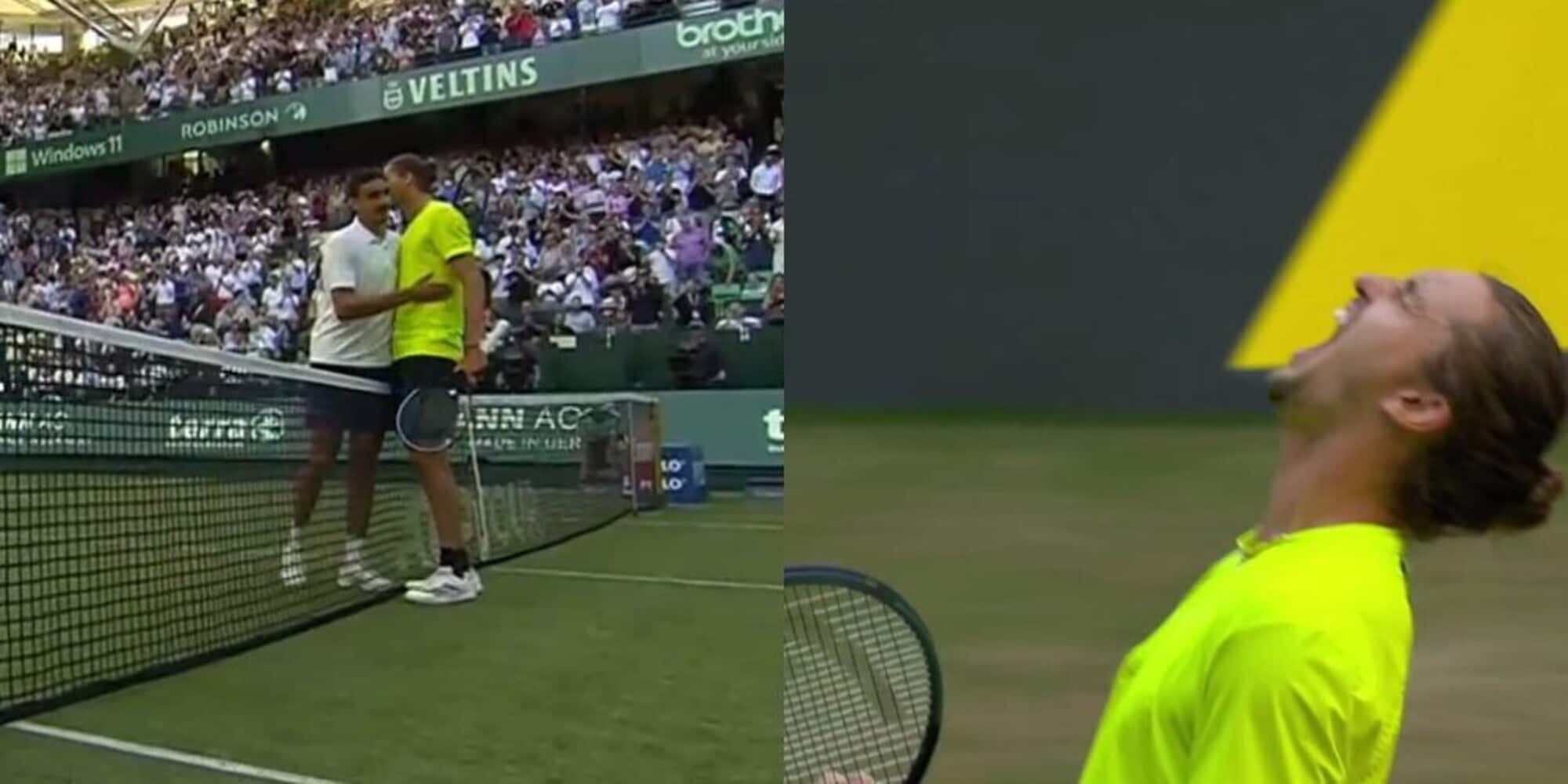 Zverev batte Sonego dopo una maratona, la reazione è assurda: tifosi in delirio
