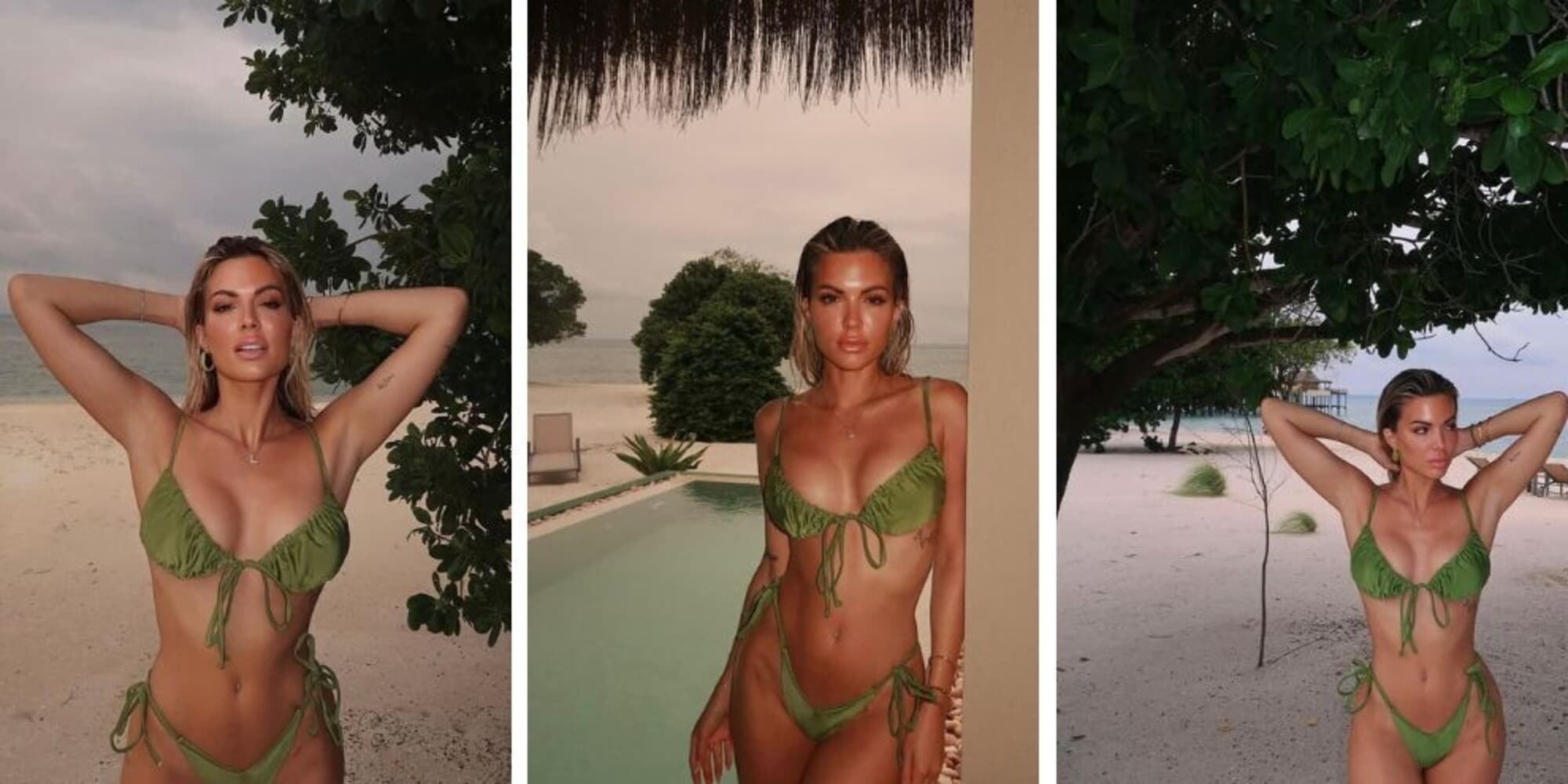 Ludovica Pagani, lo show in bikini fa impazzire El Shaarawy e i social