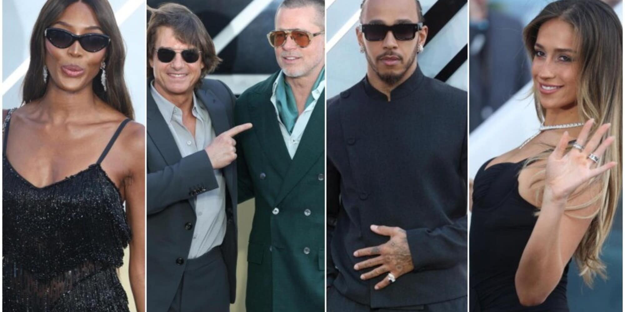 Lewis Hamilton, Tom Cruise, Brad Pitt, Naomi Campbell e non solo: quanti vip alla premiere del film F1!
