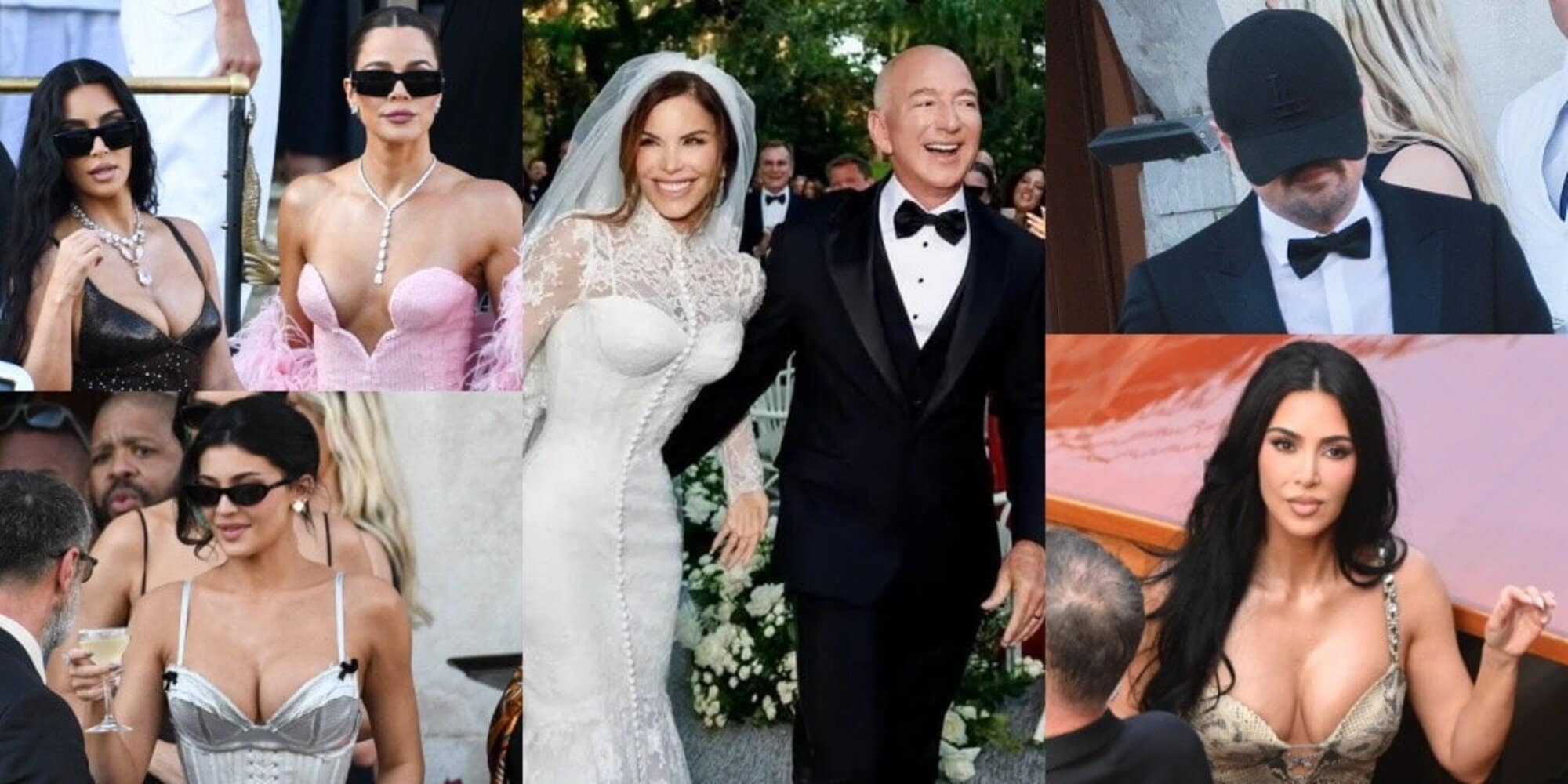 Matrimonio Jeff Bezos: da Leonardo Di Caprio a Kim Kardashian, le foto di tutti gli invitati