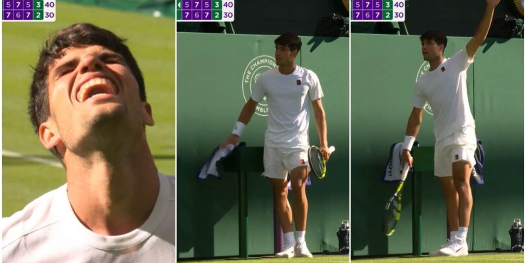 Alcaraz sorpreso da Fognini, la frase urlata all'allenatore: "Ha 50 anni, ma come fa?"