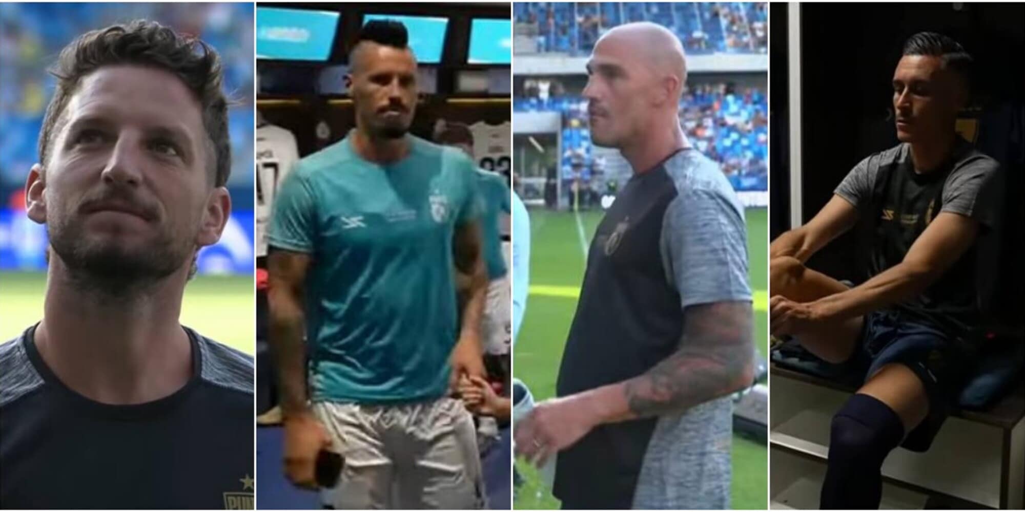 Da Mertens a Cannavaro: tutti i campioni presenti alla partita di addio al calcio di Hamsik