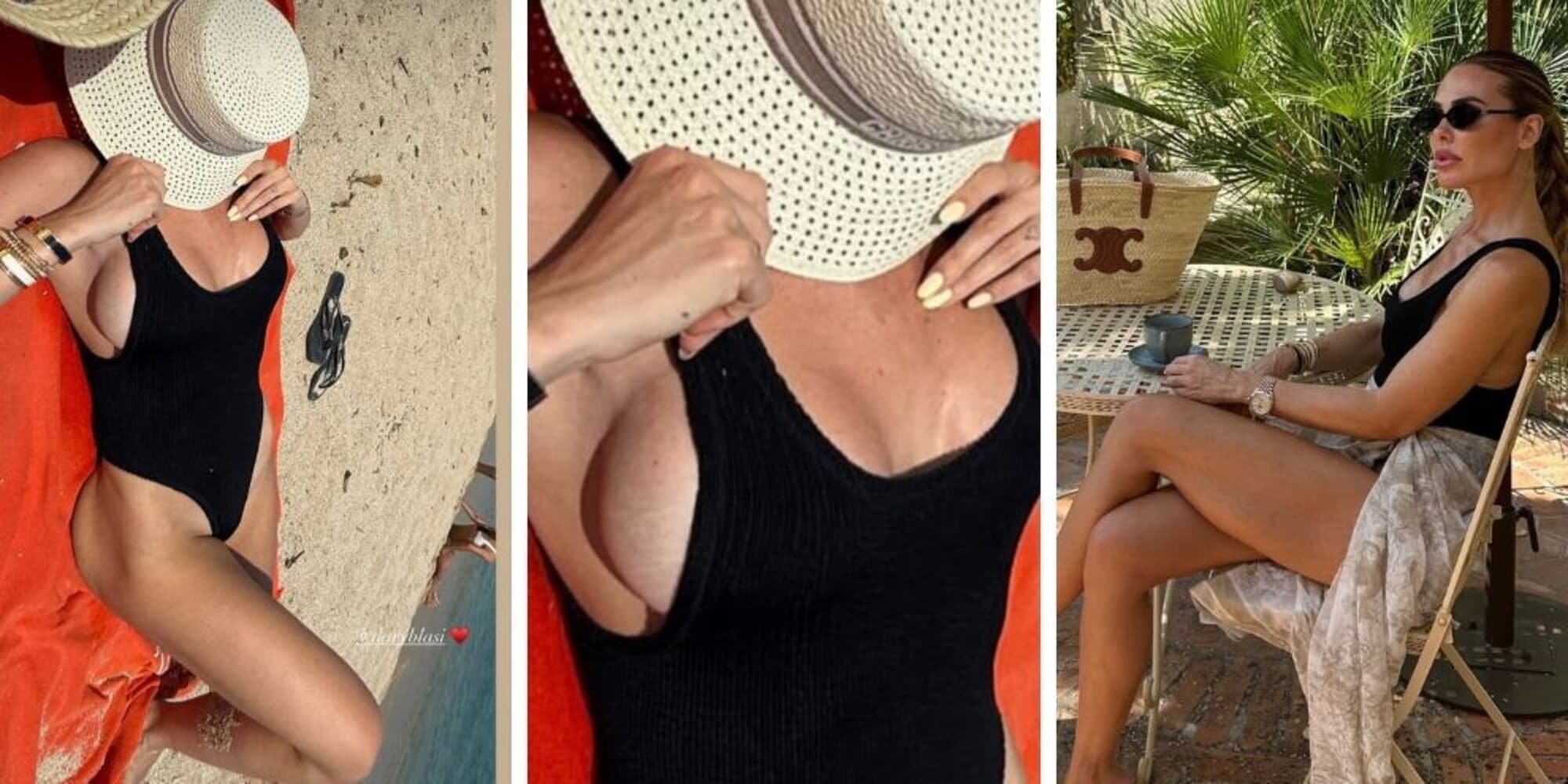 Ilary Blasi super sexy: la foto hot in costume è scattata da Bastian e fa impazzire i social