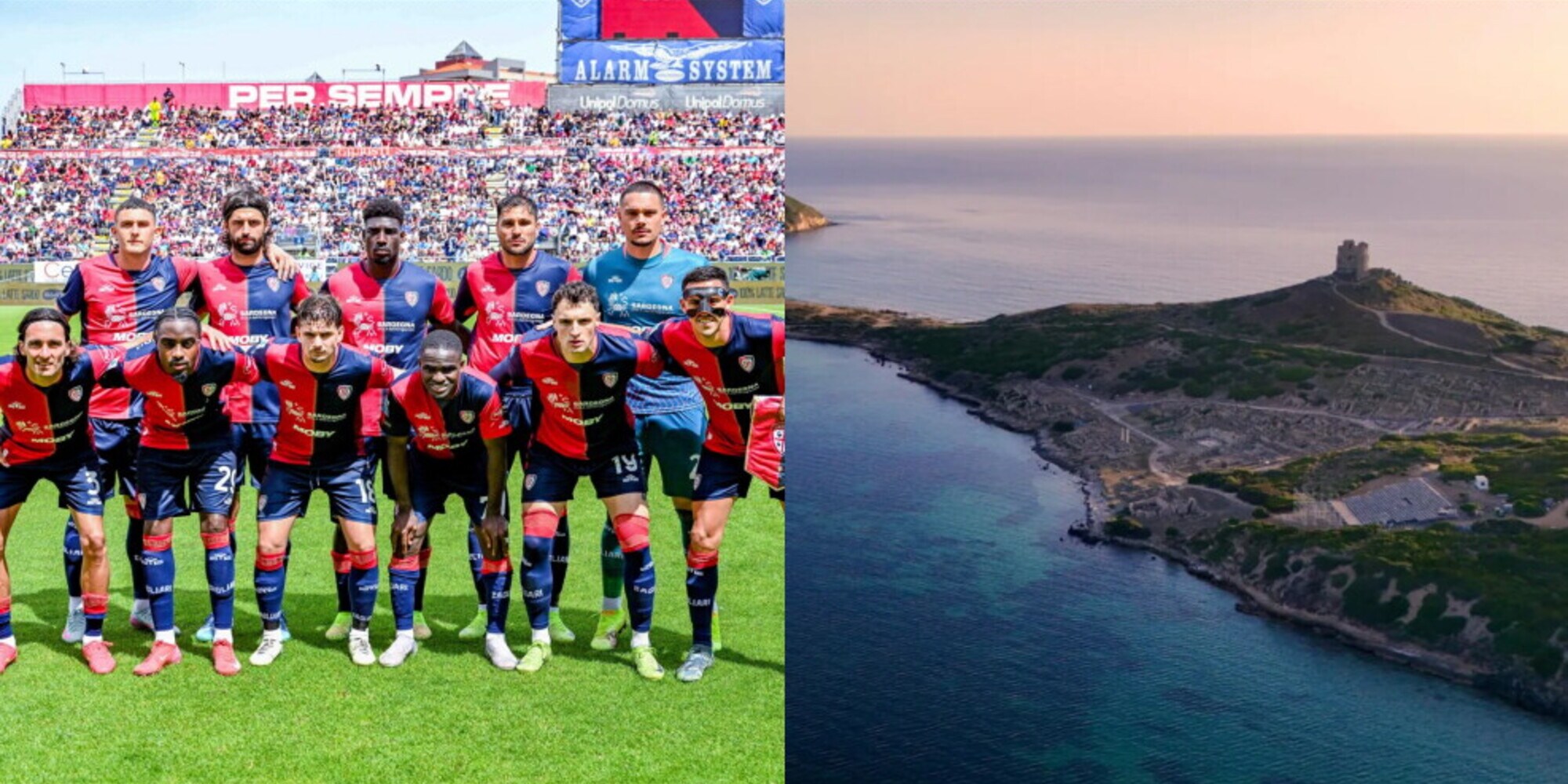 Il Cagliari Calcio presente alla camera ardente di Gigi Riva