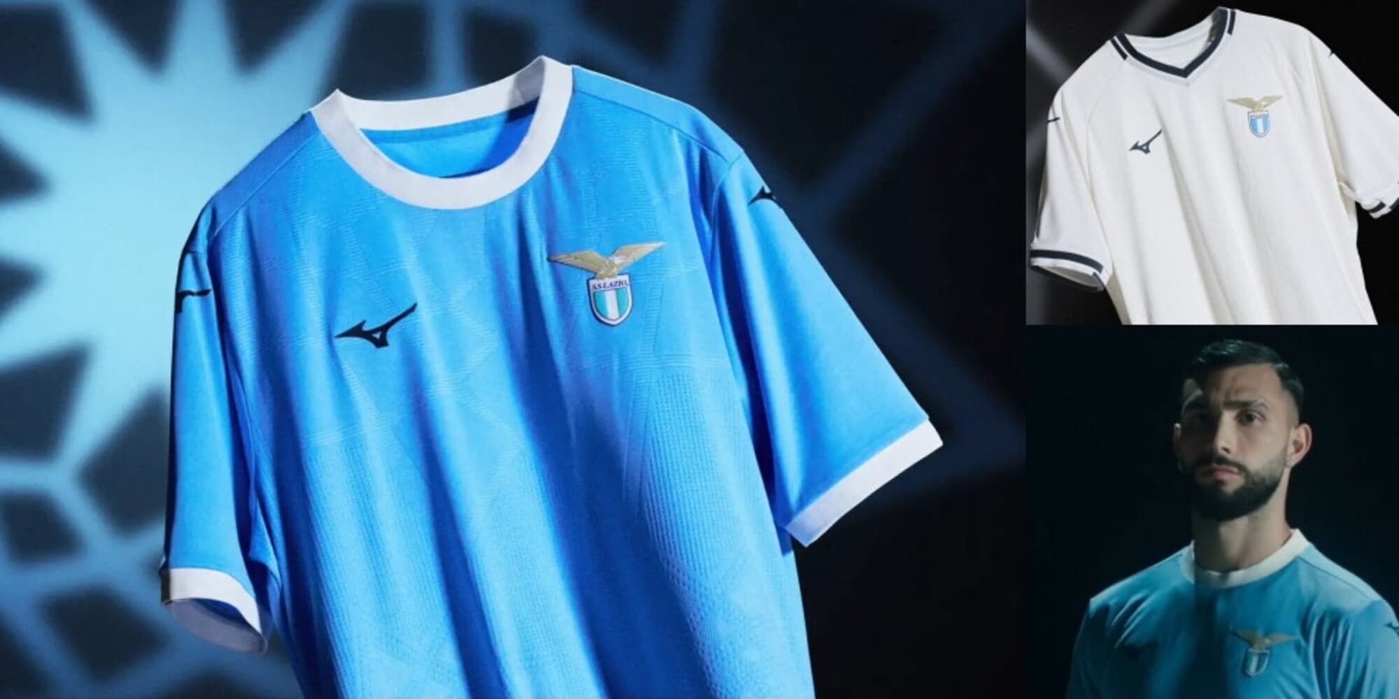 Lazio, presentate le maglie della nuova stagione: le immagini esaltano i tifosi