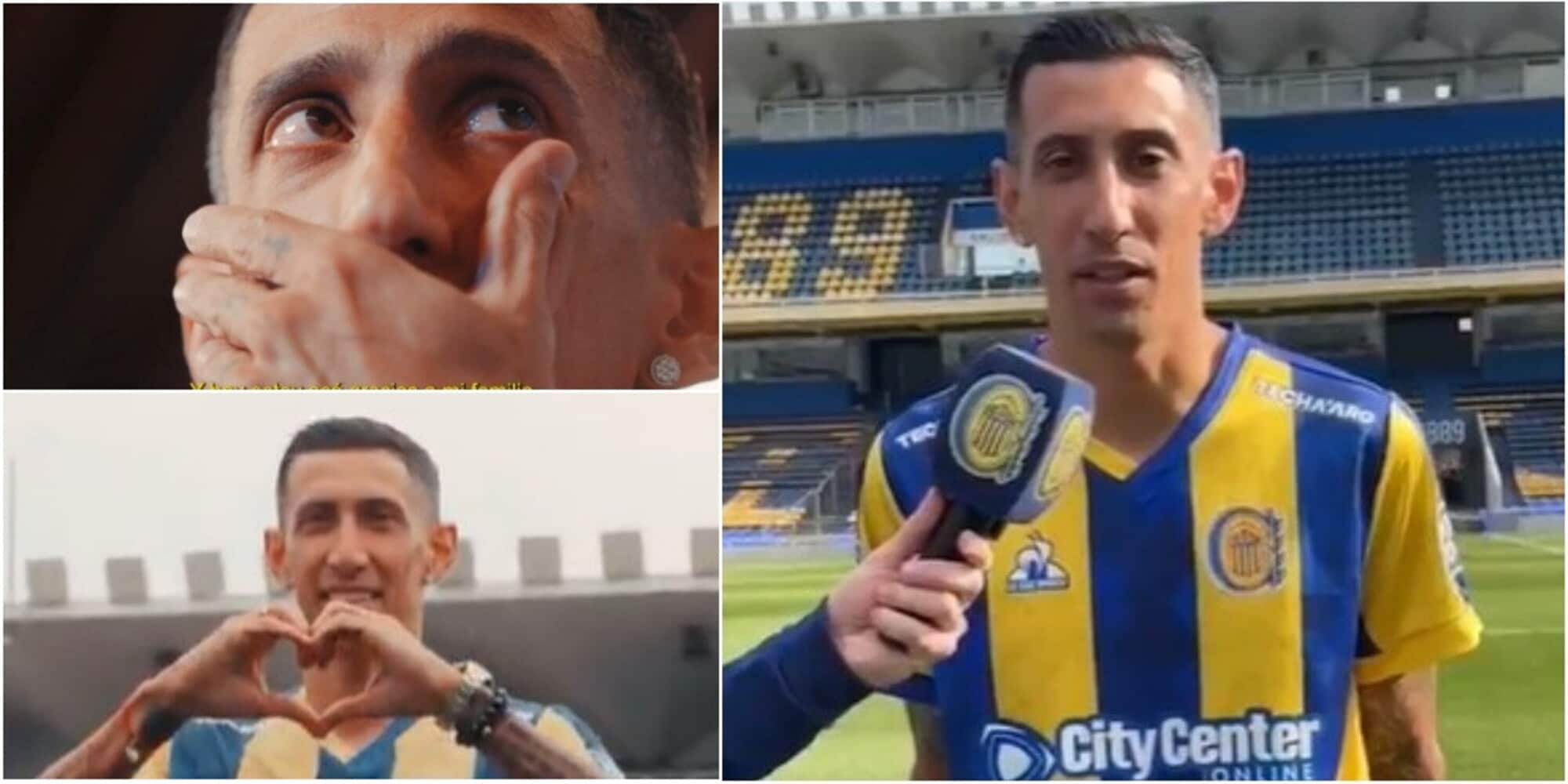 Di Maria torna al Rosario Central: le sue lacrime commuovono i tifosi