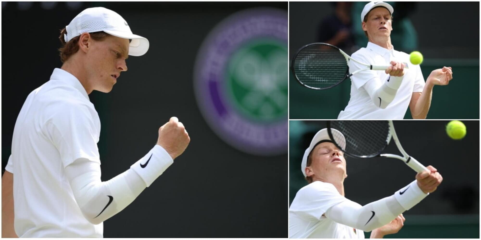 Sinner protegge il gomito e scende in campo contro Shelton con il 'manicotto'