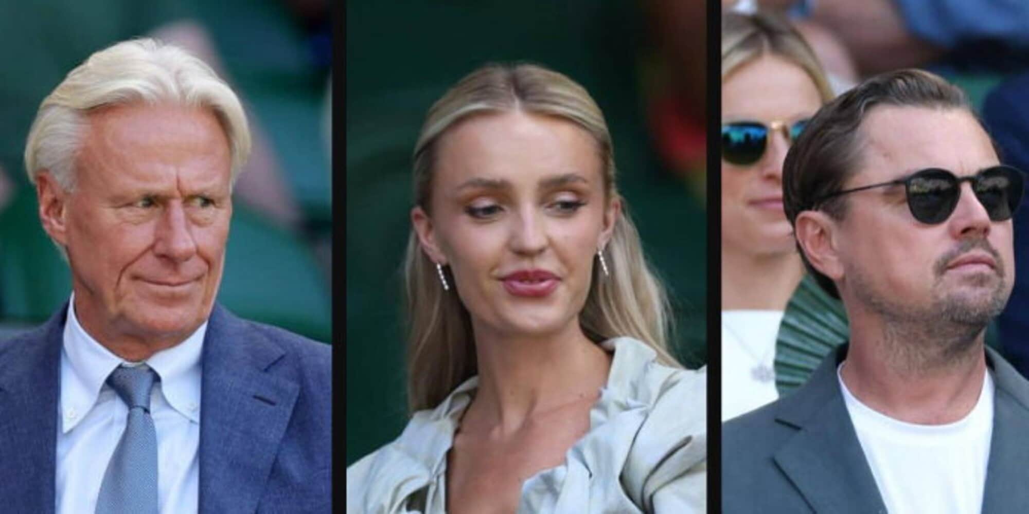 Da Leonardo Di Caprio a Morgan Riddle e Bjorn Borg: quanti vip a Wimbledon per Alcaraz