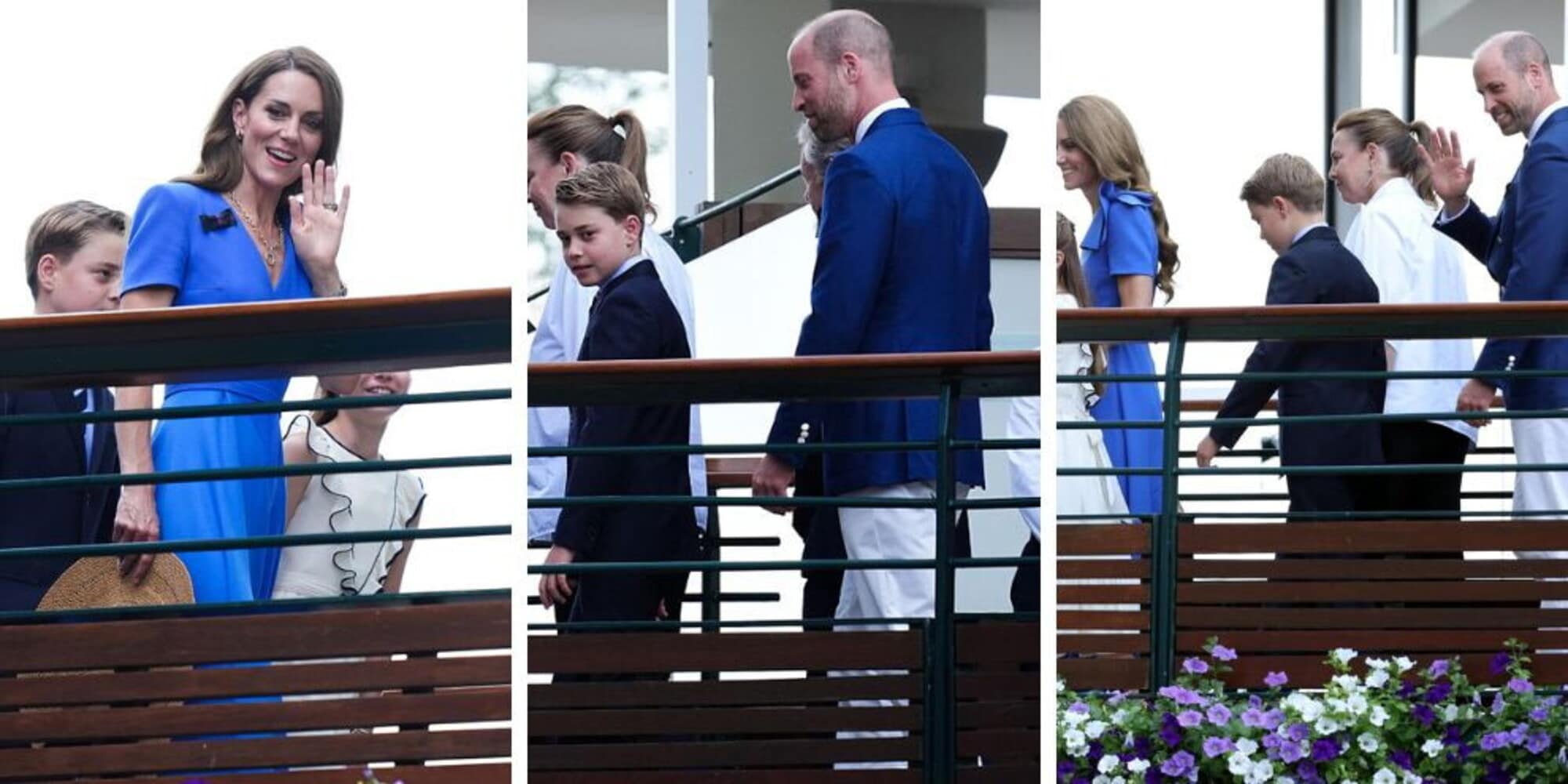 Kate Middleton, che emozione per Sinner e Alcaraz: a Wimbledon con William e i figli