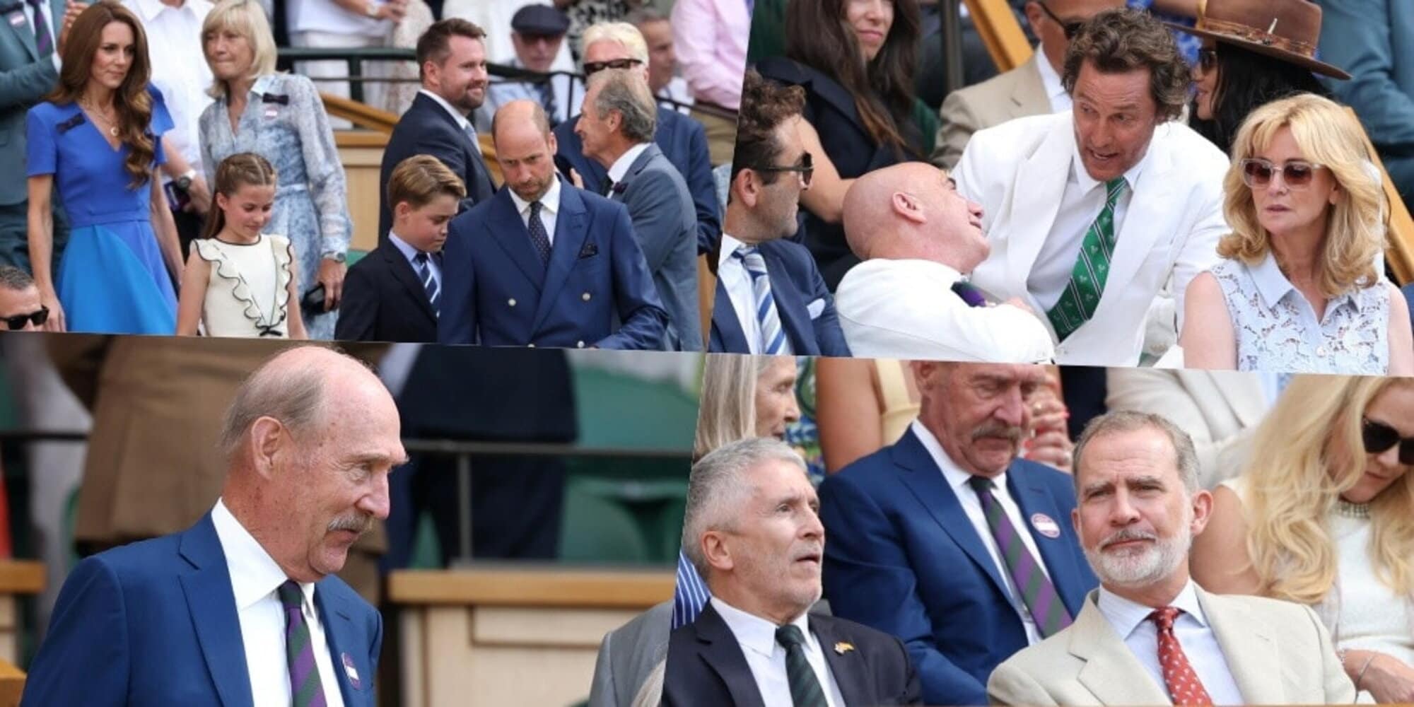 Tutti i vip a Wimbledon per Sinner-Alcaraz: dai Reali ad Agassi con McConaughey