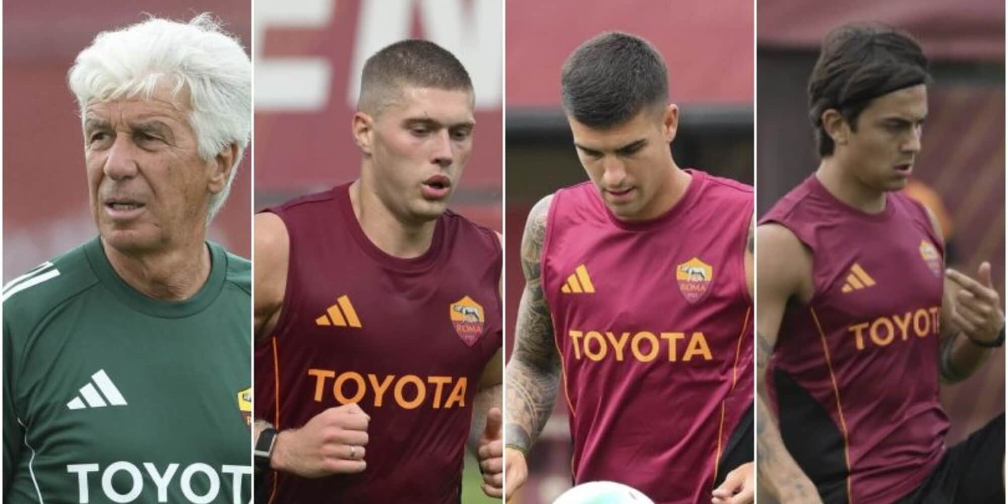 La Roma scalda i motori: primo allenamento sotto gli occhi di Gasperini