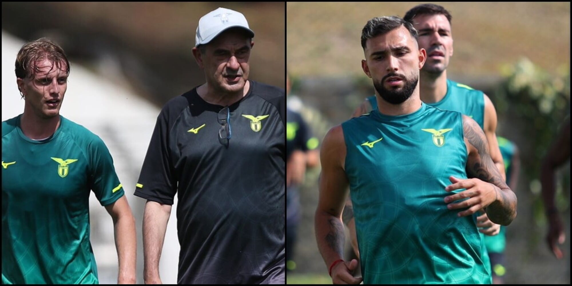 La Lazio inizia a lavorare: le foto del primo allenamento di Sarri