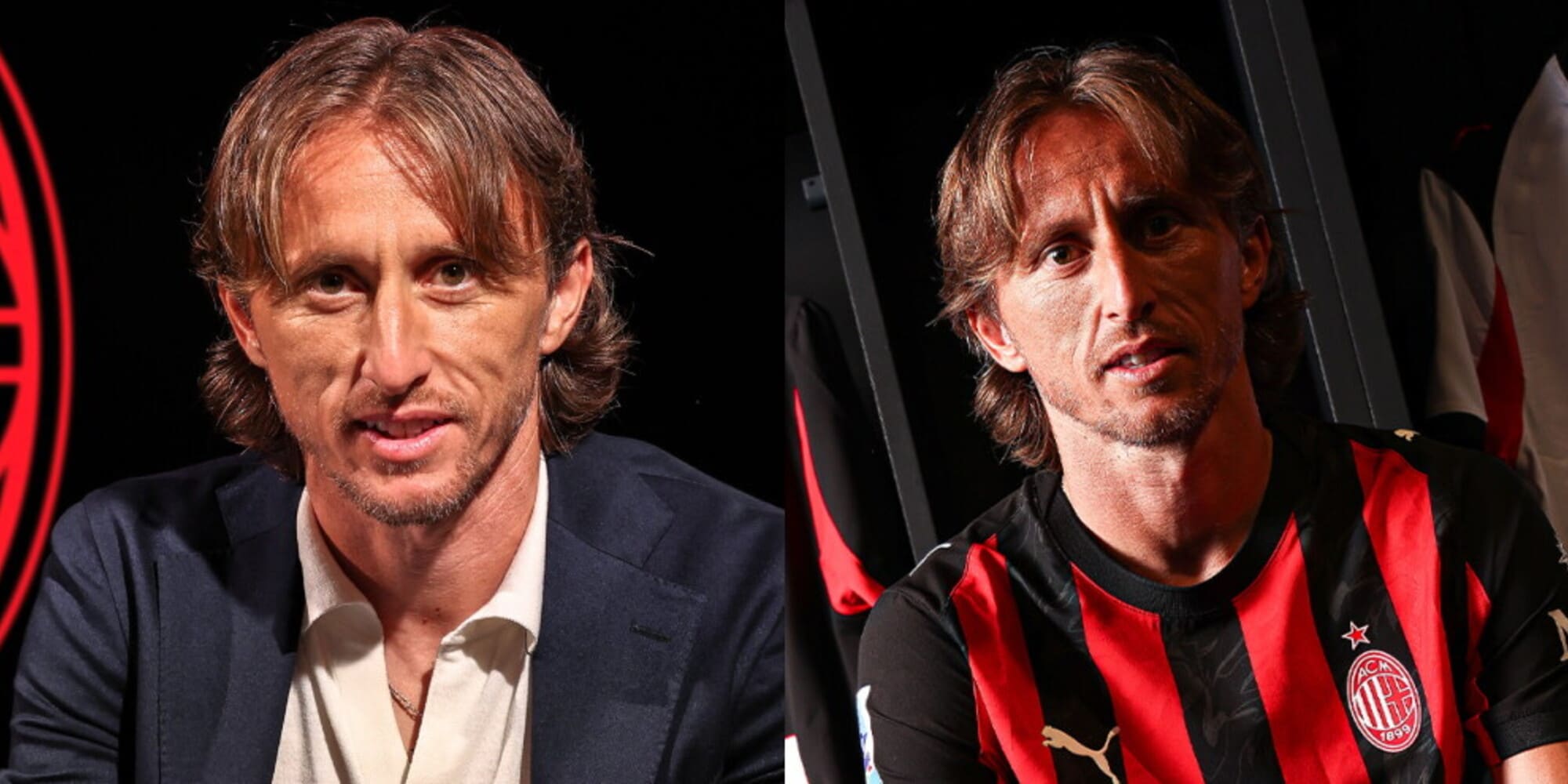 Milan, ecco la firma di Modric: tutte le foto con la maglia rossonera