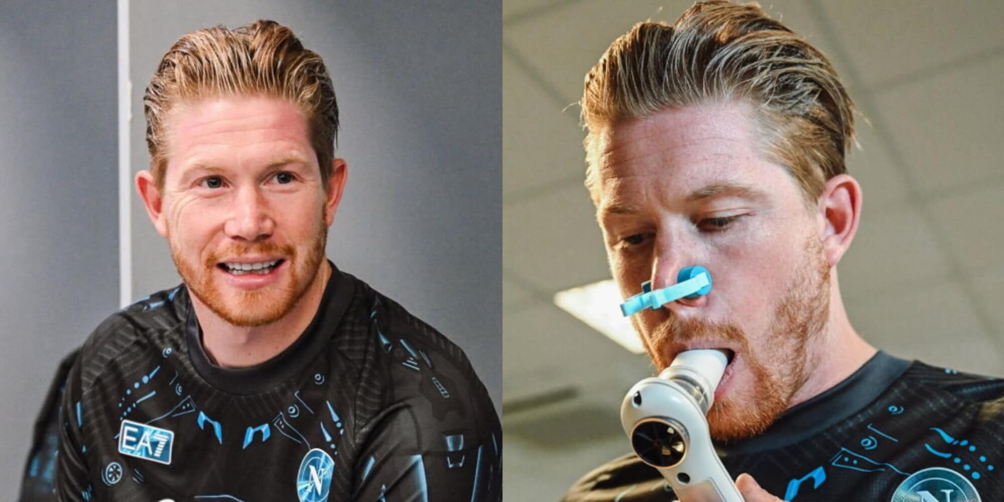 Napoli, è il primo giorno di De Bruyne: tanti sorrisi, test fisici e allenamento in palestra