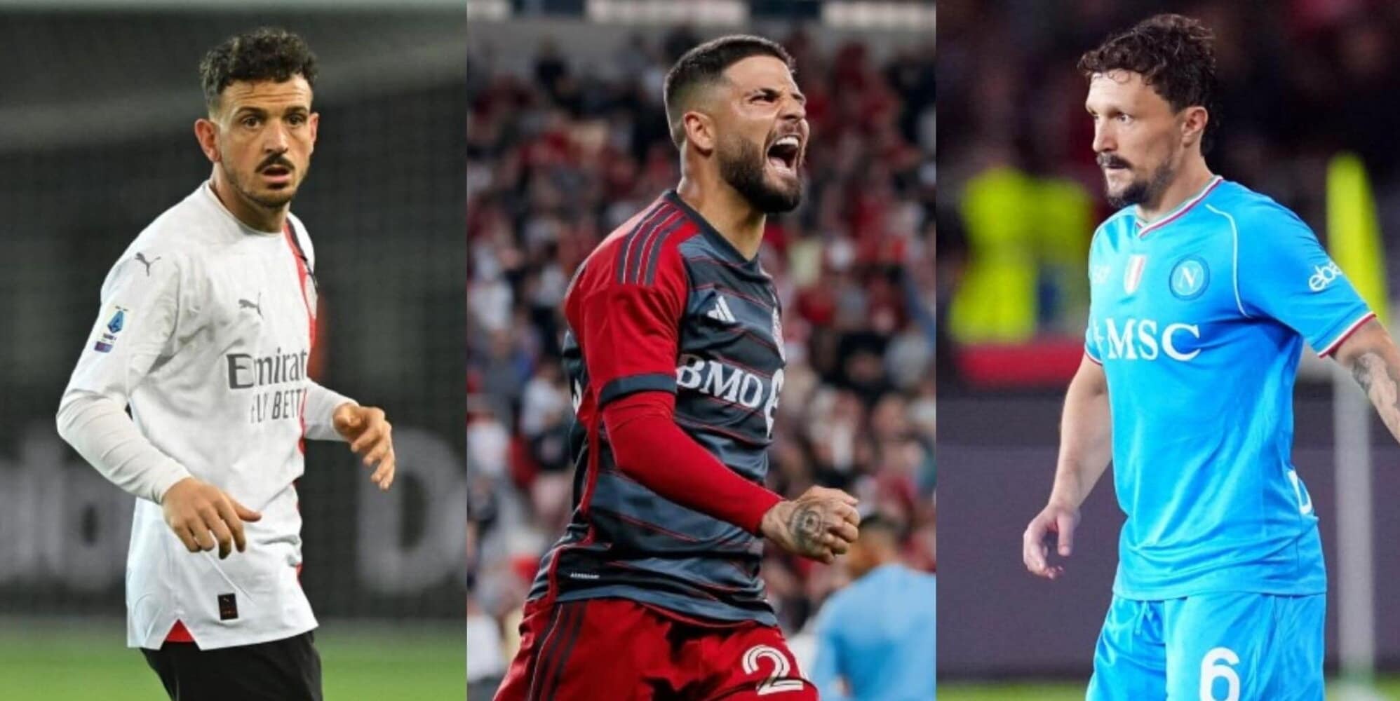 Svincolati, da Insigne a Mario Rui: tutti i calciatori ancora senza contratto. La lista è impressionante