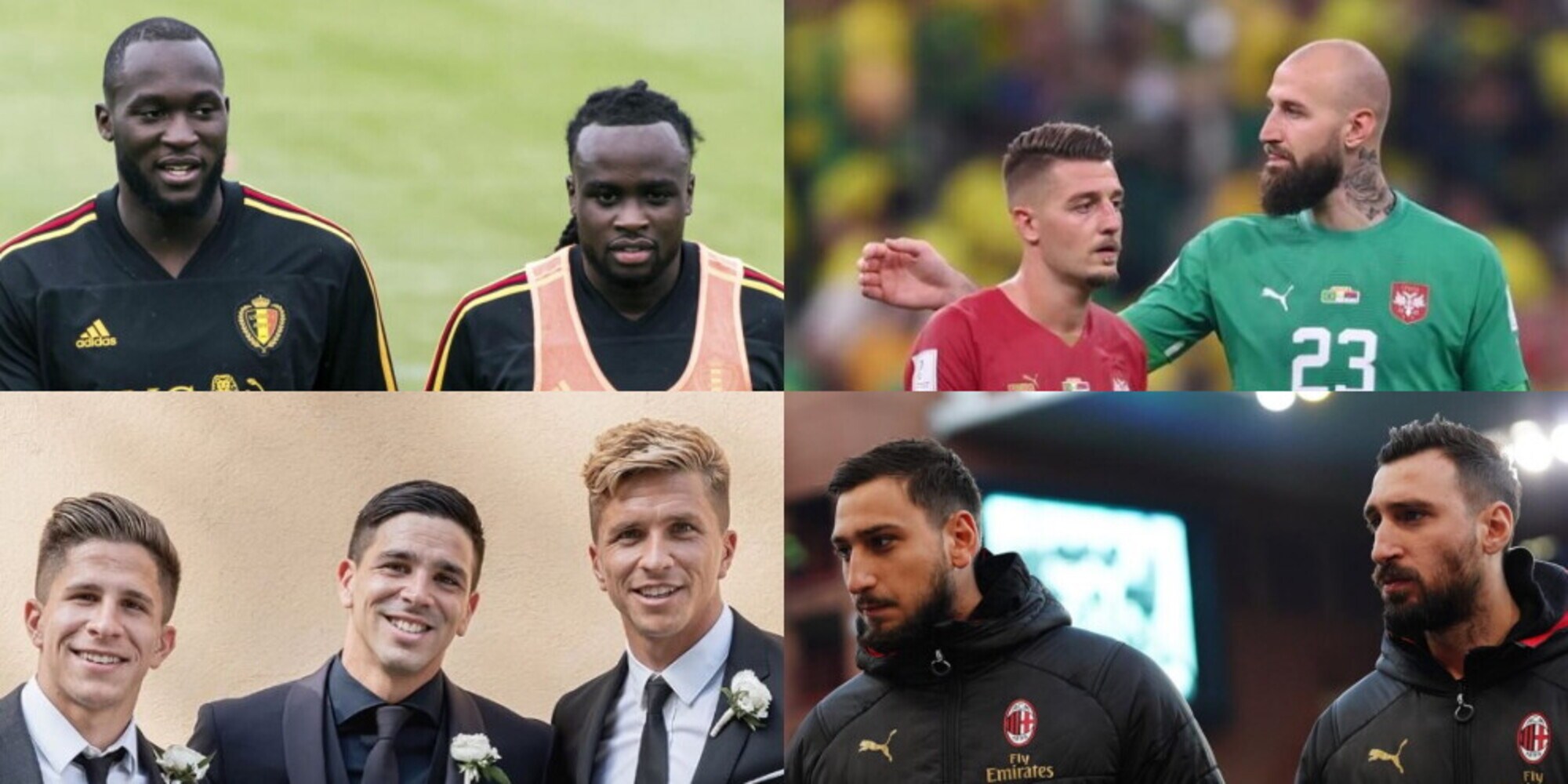 Da Lukaku a Donnarumma, il calcio è una questione di famiglia: tutte le coppie di fratelli giocatori