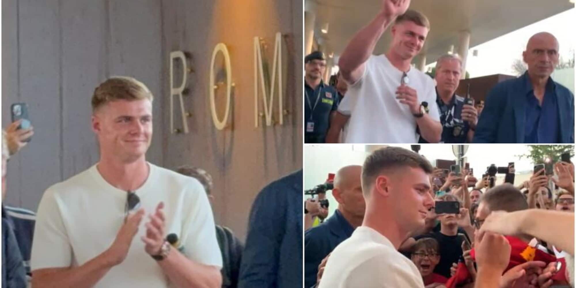 Ferguson arriva a Roma: le prime foto all'aeroporto