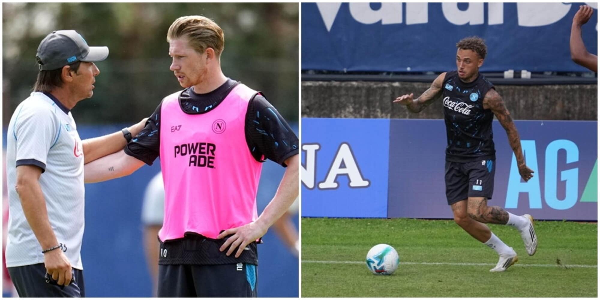 Napoli-Arezzo, De Bruyne e Lang subito in campo: la probabile formazione di Conte