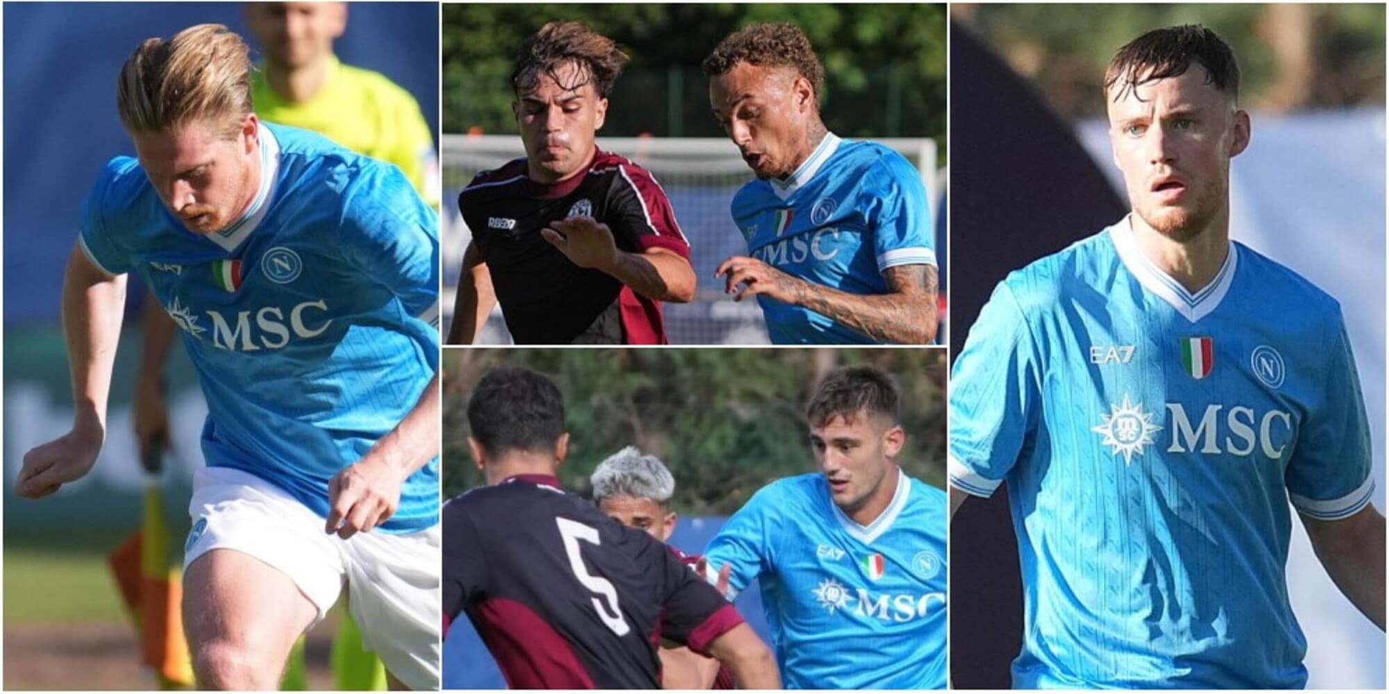 Napoli, ko a sorpresa nel primo test: esordio in azzurro per De Bruyne, Lang, Lucca, Beukema e Marianucci