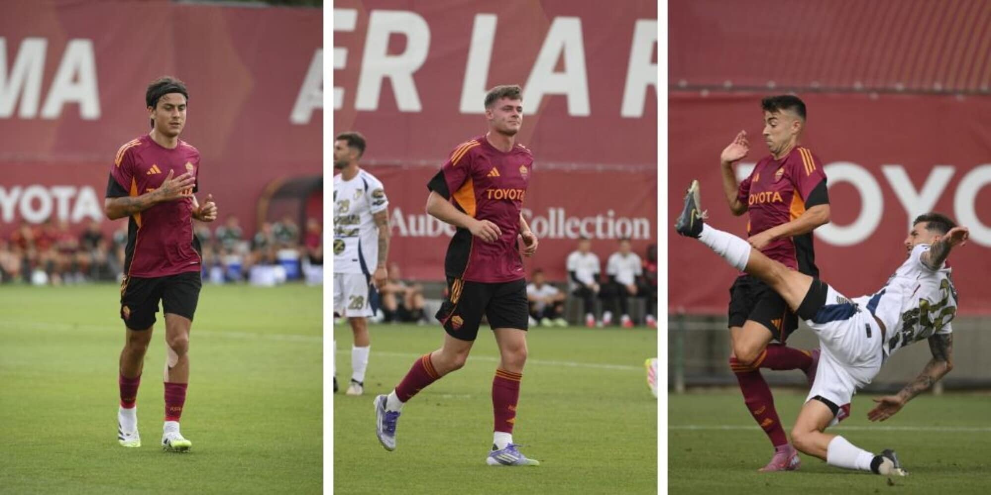 Dybala inventa, Ferguson si scatena, El Shaarawy capitano: le foto di Roma-UniPomezia