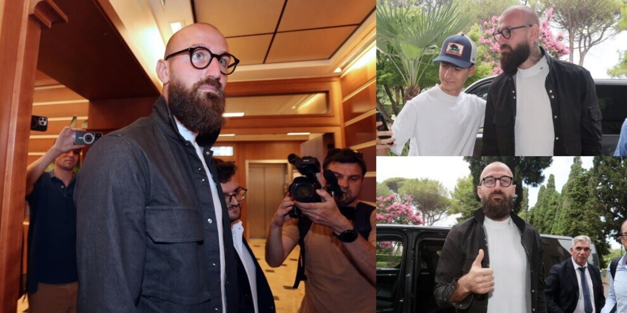 Napoli, ecco l'arrivo di Milinkovic-Savic: selfie con i tifosi e visite mediche