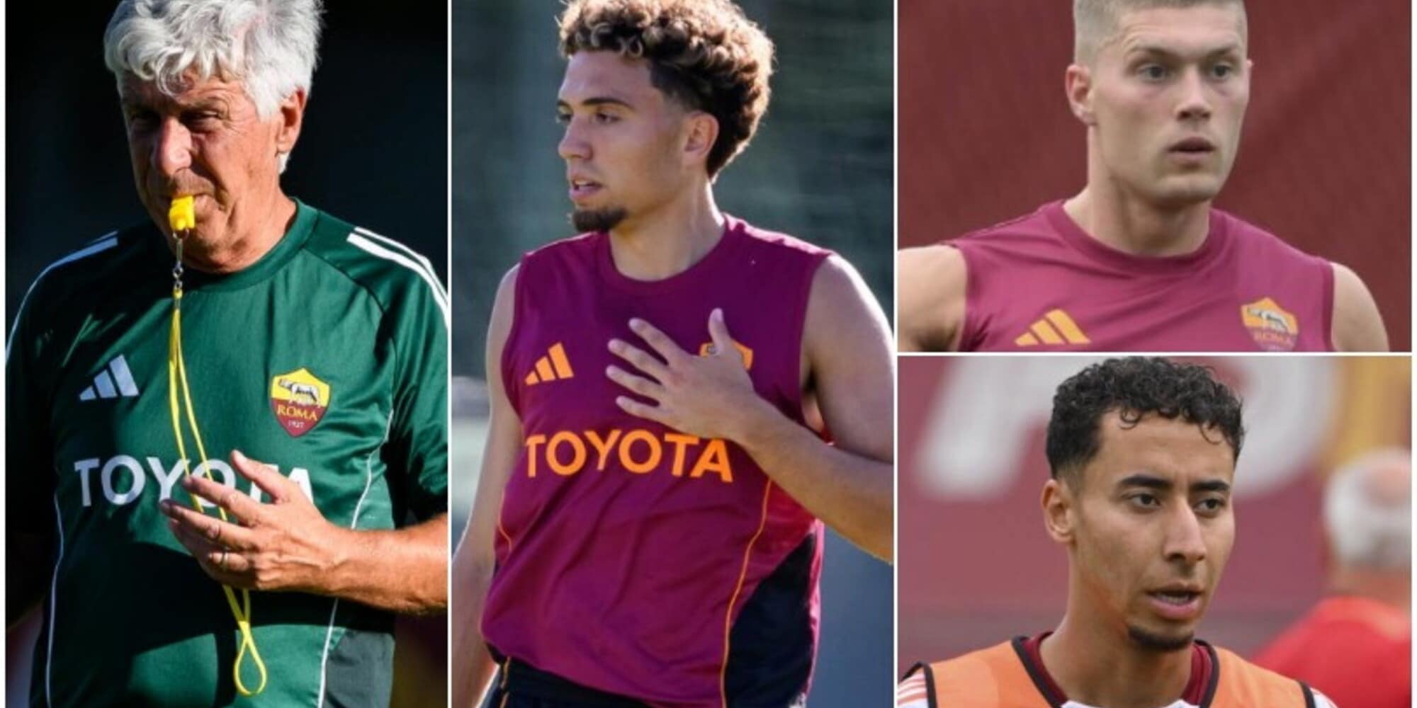 Roma-Cannes, la formazione ufficiale di Gasperini