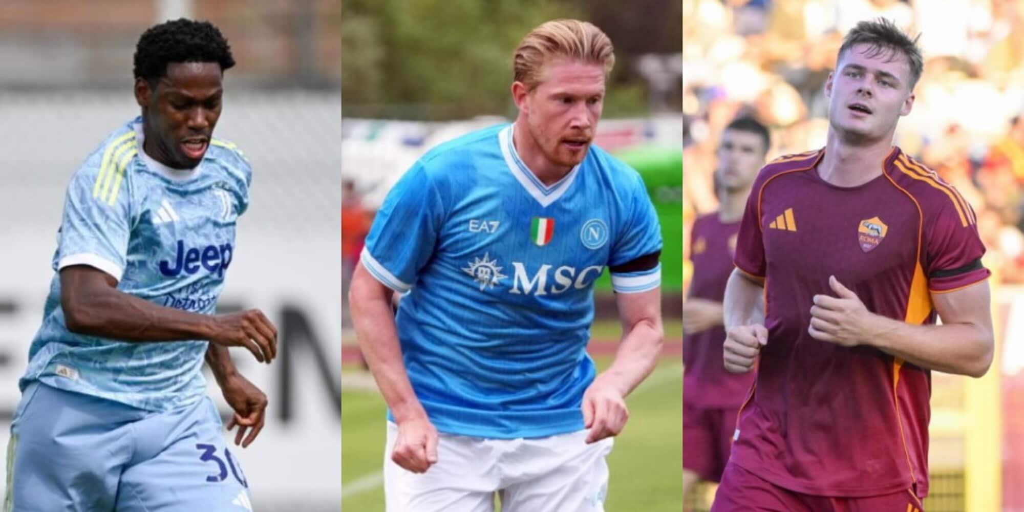 Le rose di maggior valore della Serie A: il Napoli vola, cresce anche la Roma