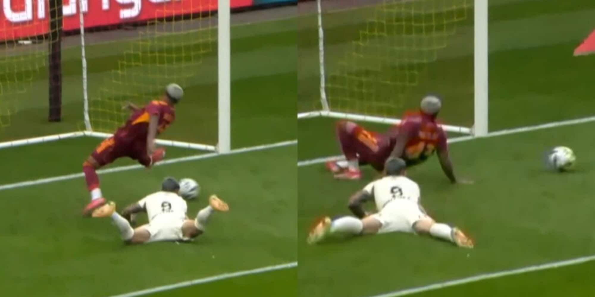 Wesley, il salvataggio miracoloso salva la Roma contro il Lens