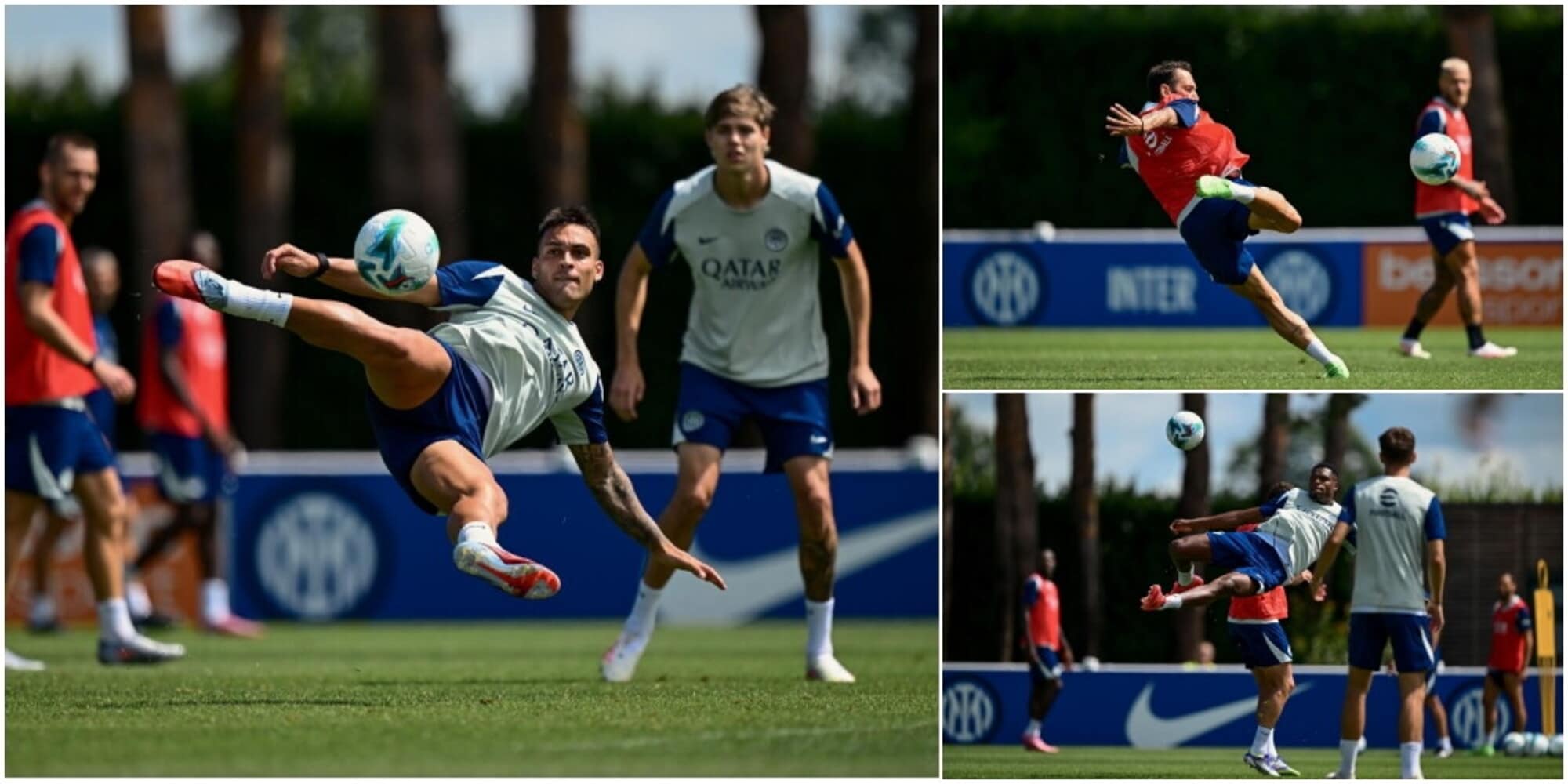 Inter al lavoro in vista della prima uscita stagionale: ancora assente Frattesi