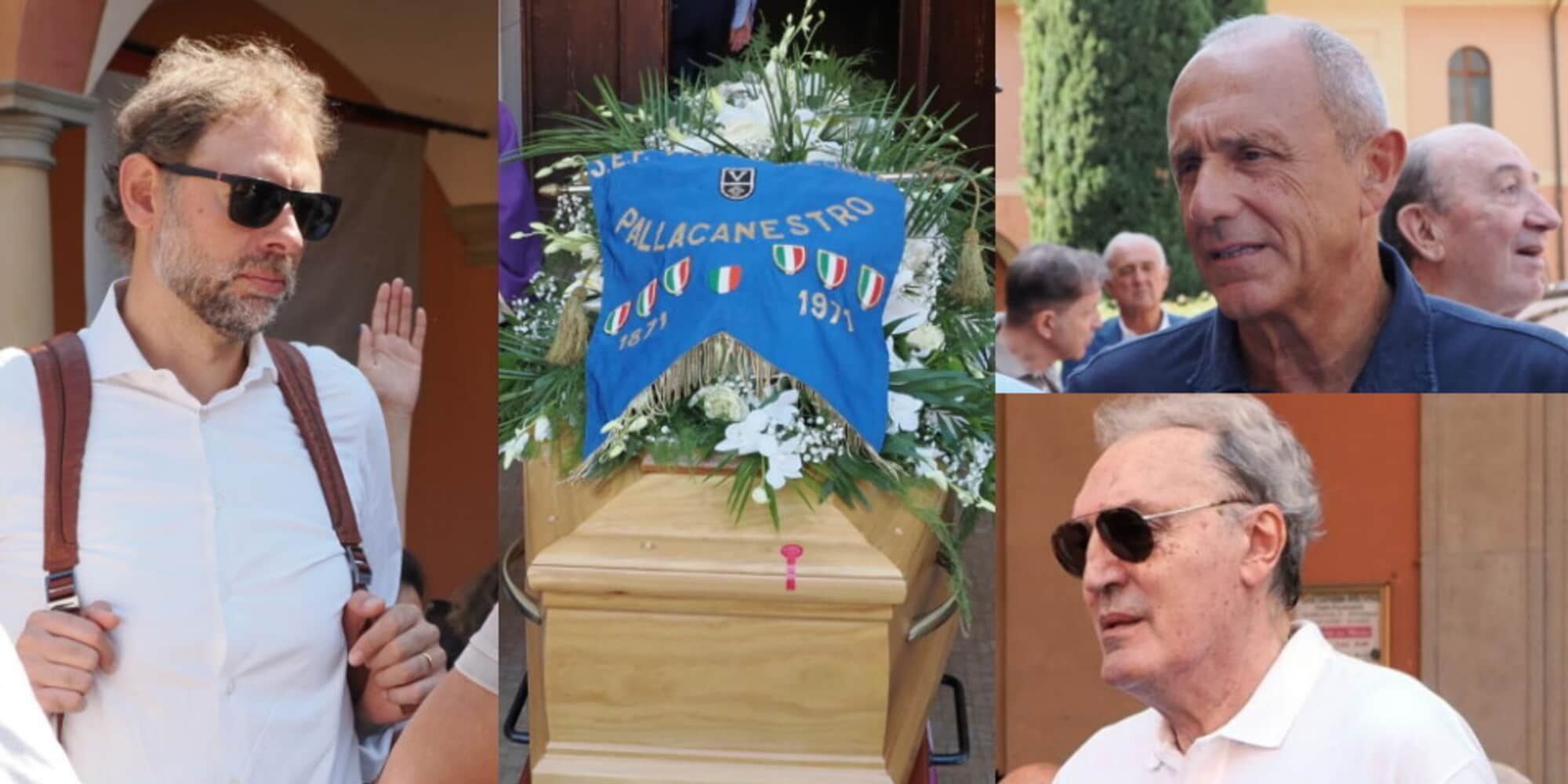 Funerali Marco Bonamico: da Galanda a Meneghin, l'ultimo saluto emozionante