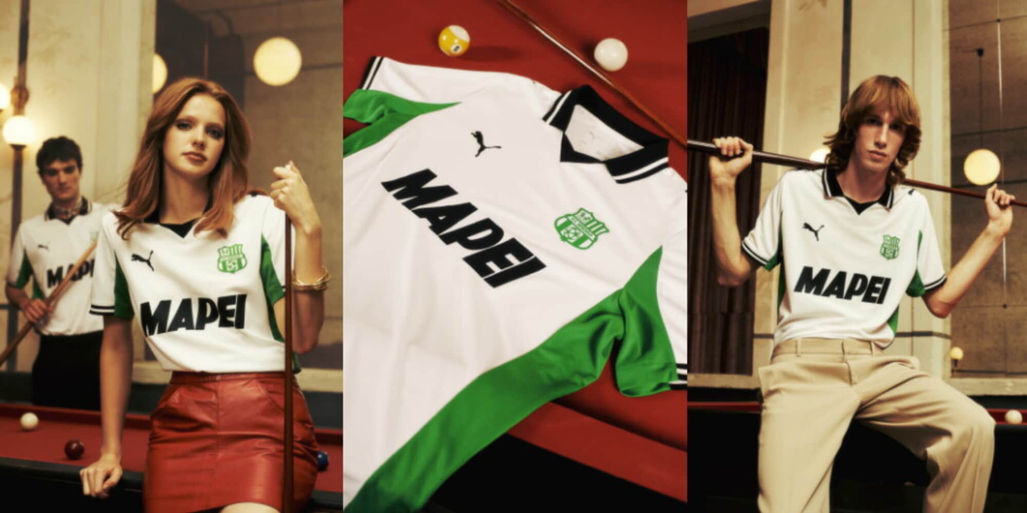 Sassuolo, svelata la nuova maglia da trasferta 2025/26 in collaborazione con Puma