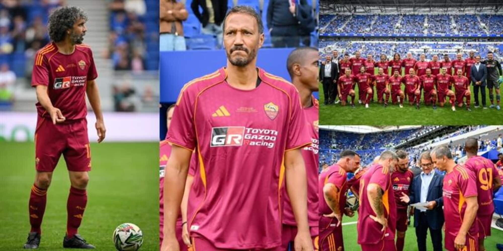 Da Tommasi a Candela, fino a Capello e Zago: che spettacolo tra Roma ed Everton Legends
