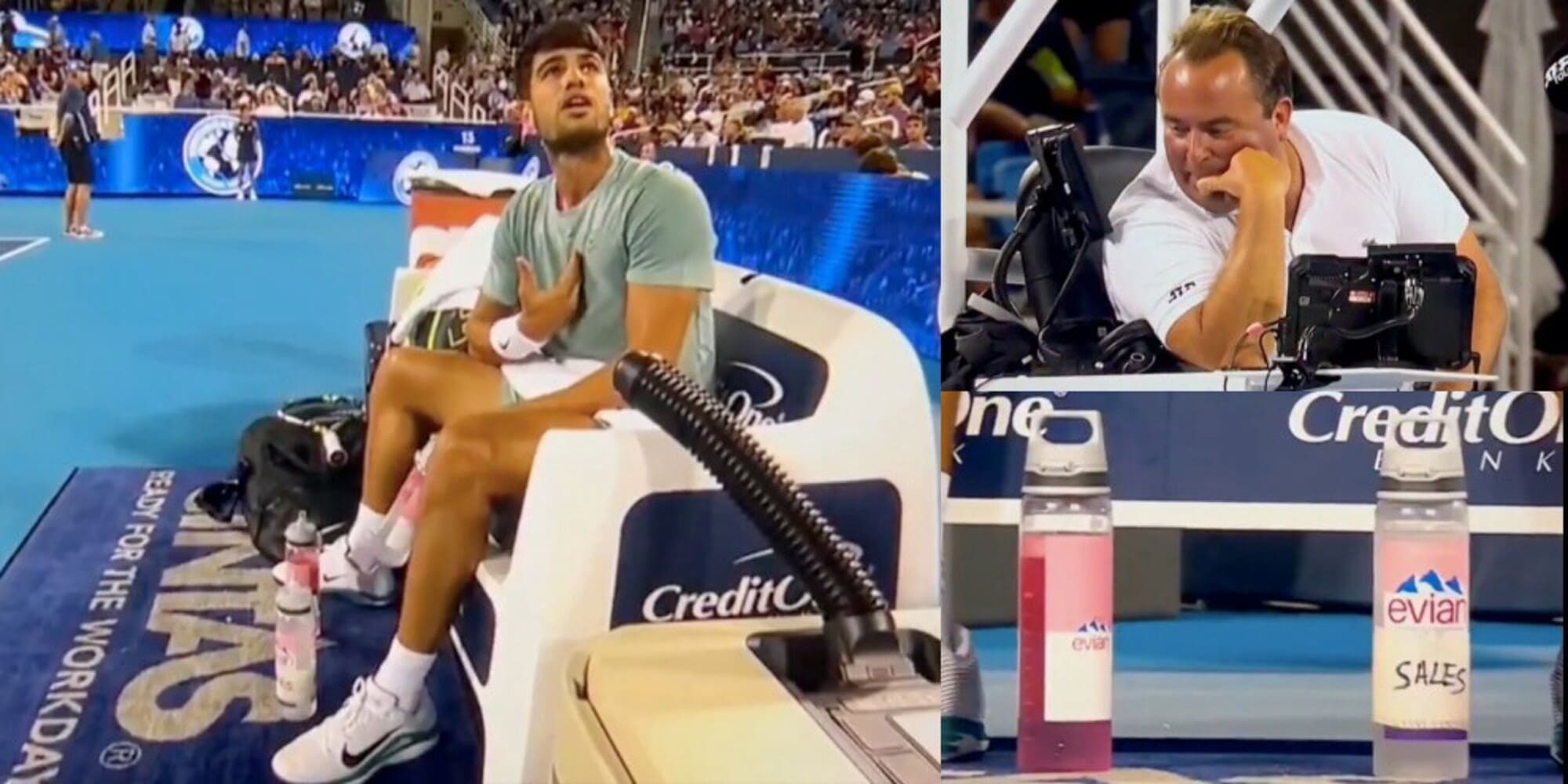 Rabbia Alcaraz, non obbedisce all'arbitro e ora rischia grosso: cosa è  successo