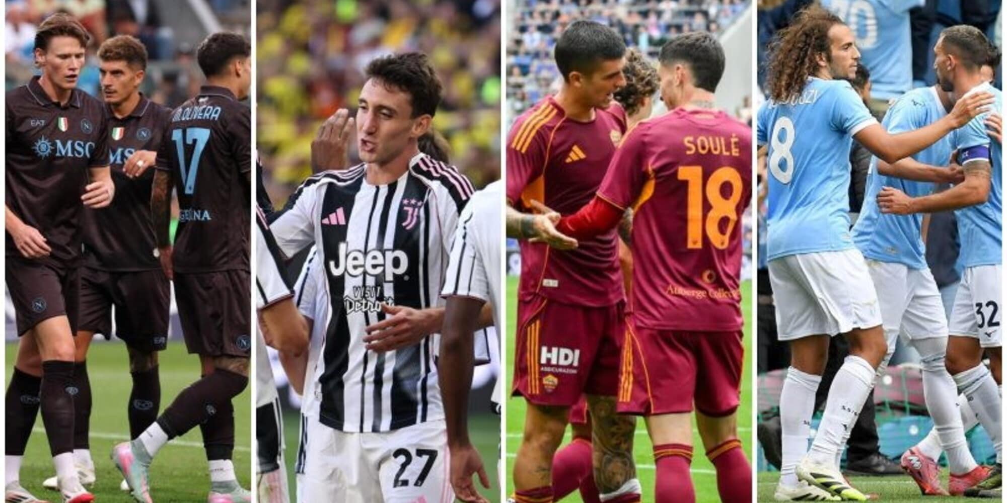 Le pagelle delle venti squadre di A a pochi giorni dall'inizio del campionato: la situazione dopo le amichevoli estive
