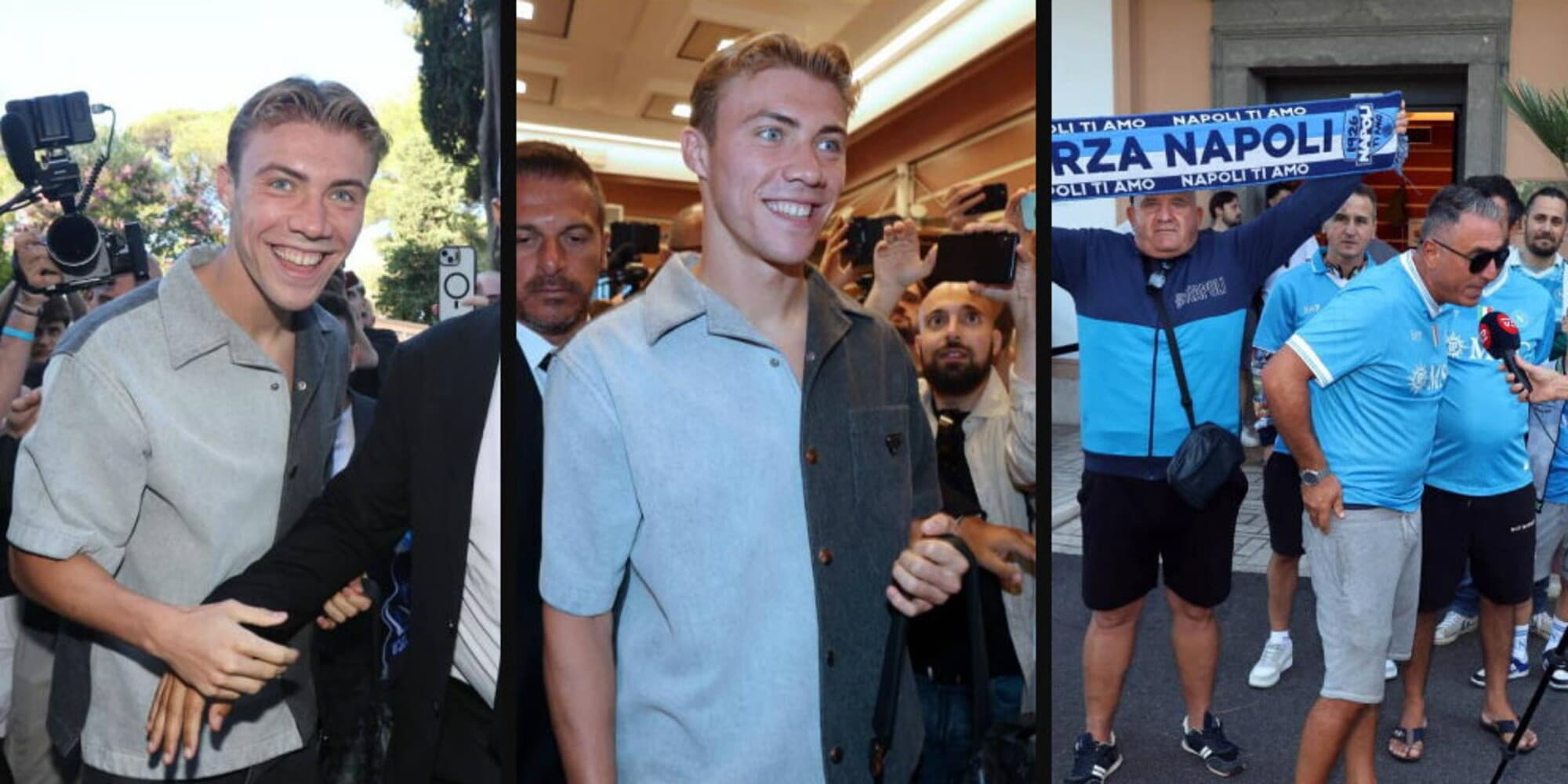 Hojlund infiamma i tifosi del Napoli: che entusiasmo a Villa Stuart!