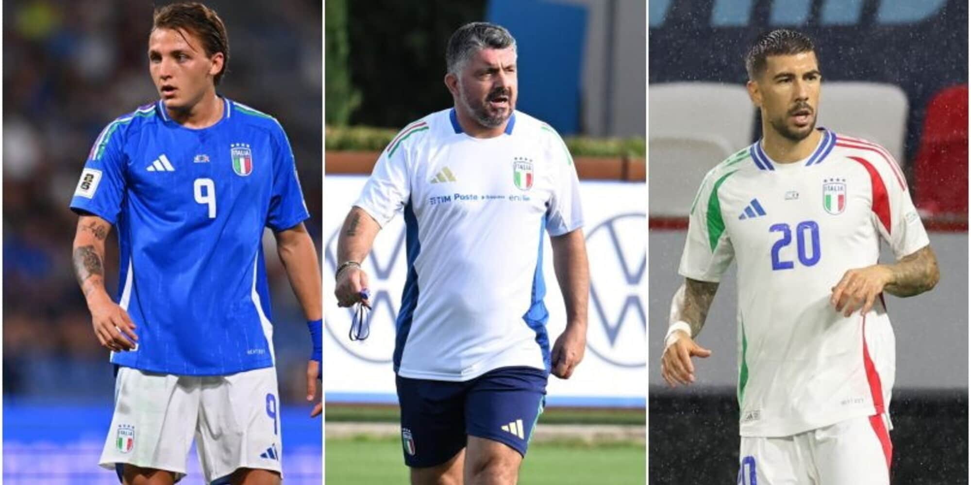 Italia, la probabile formazione di Gattuso contro l'Estonia: le due soluzioni
 